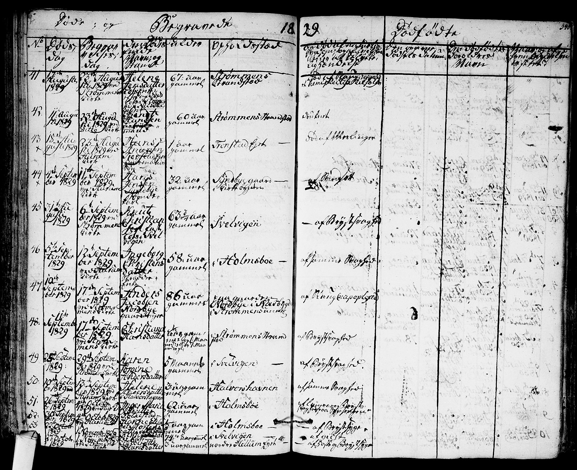 Hurum kirkebøker, AV/SAKO-A-229/F/Fa/L0010: Parish register (official) no. 10, 1827-1846, p. 340