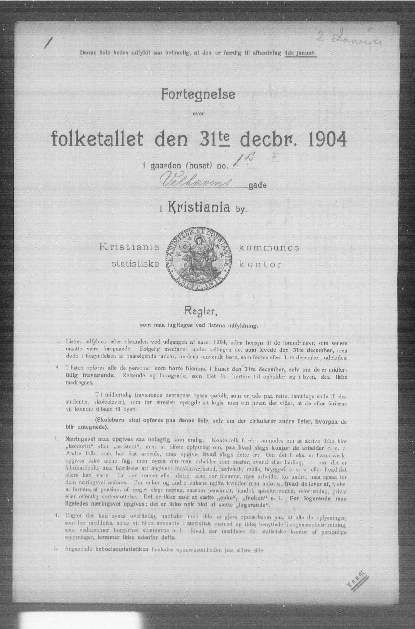 OBA, Municipal Census 1904 for Kristiania, 1904, p. 23859