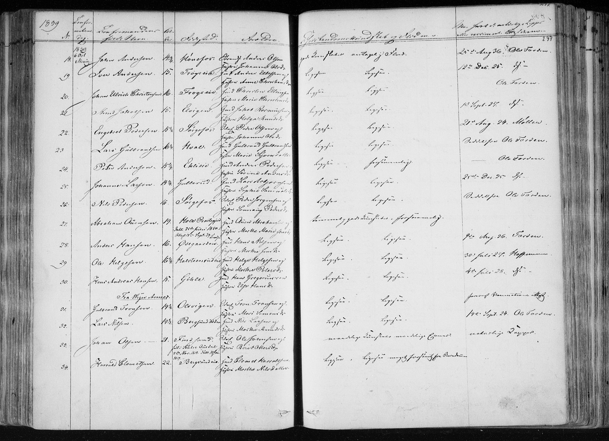 Norderhov kirkebøker, SAKO/A-237/F/Fa/L0010: Parish register (official) no. 10, 1837-1847, p. 277