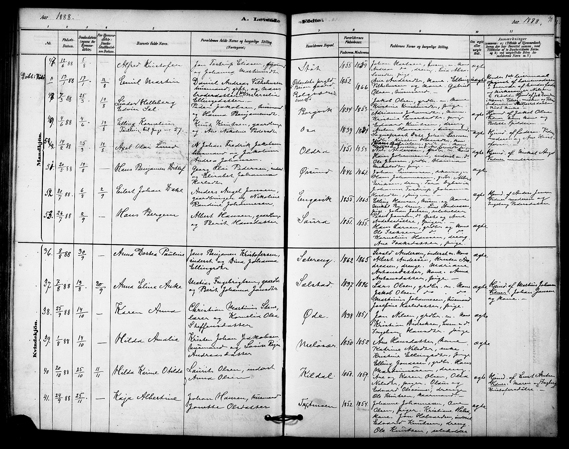 Ministerialprotokoller, klokkerbøker og fødselsregistre - Nordland, AV/SAT-A-1459/843/L0626: Parish register (official) no. 843A01, 1878-1907, p. 90