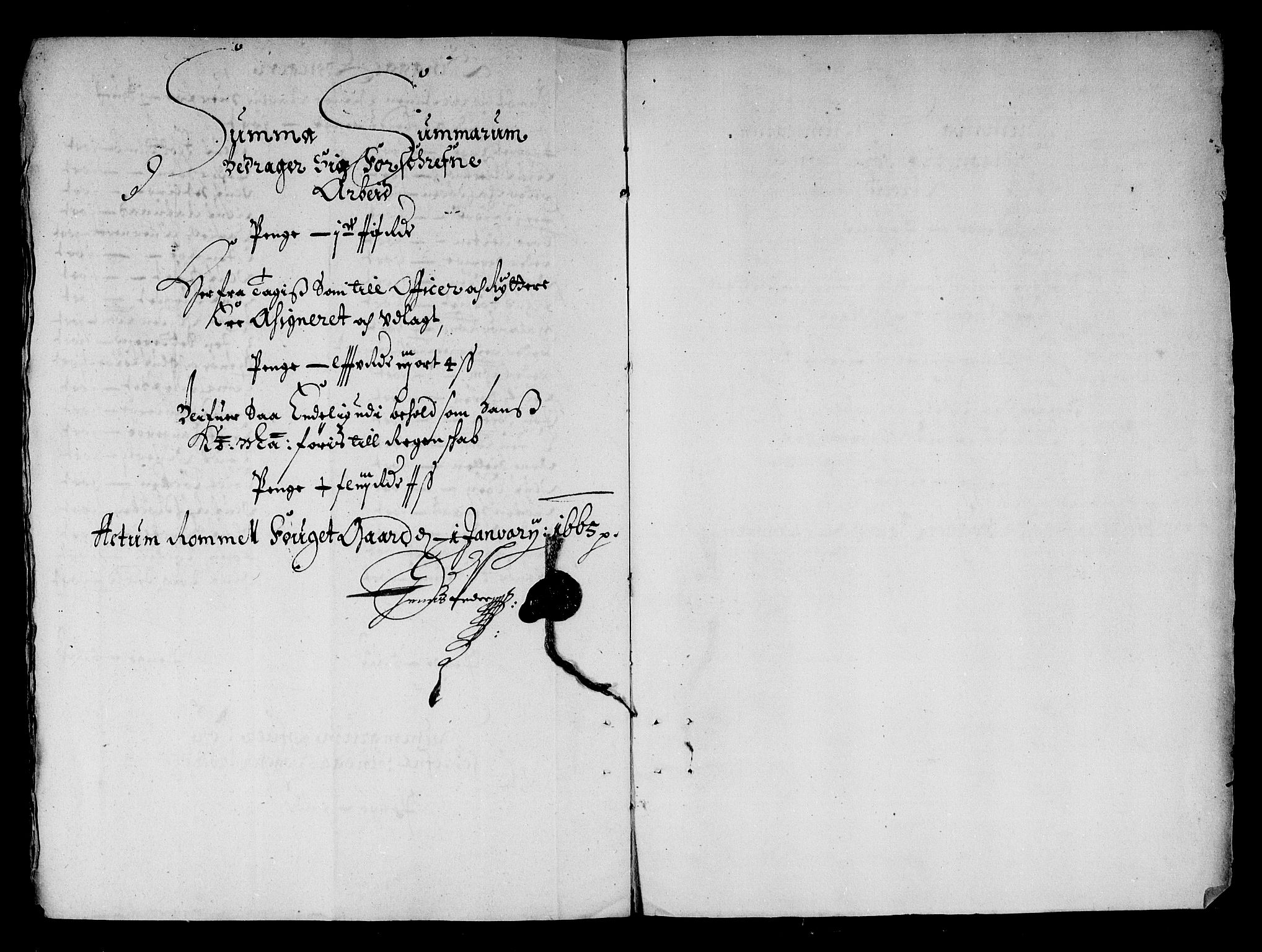 Rentekammeret inntil 1814, Reviderte regnskaper, Stiftamtstueregnskaper, Trondheim stiftamt og Nordland amt, AV/RA-EA-6044/R/Rd/L0008: Trondheim stiftamt, 1664