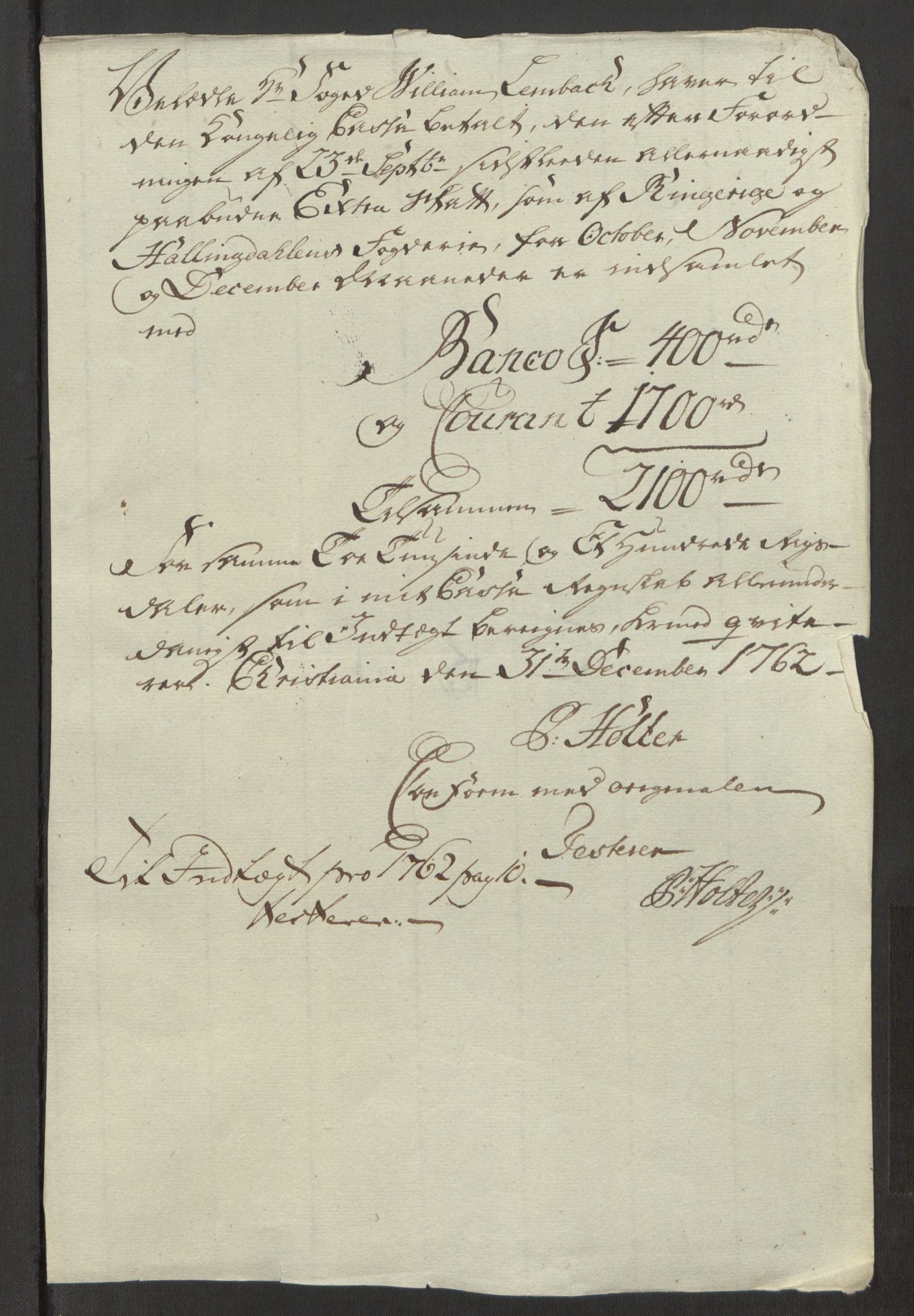 Rentekammeret inntil 1814, Reviderte regnskaper, Fogderegnskap, RA/EA-4092/R23/L1565: Ekstraskatten Ringerike og Hallingdal, 1762-1763, p. 329