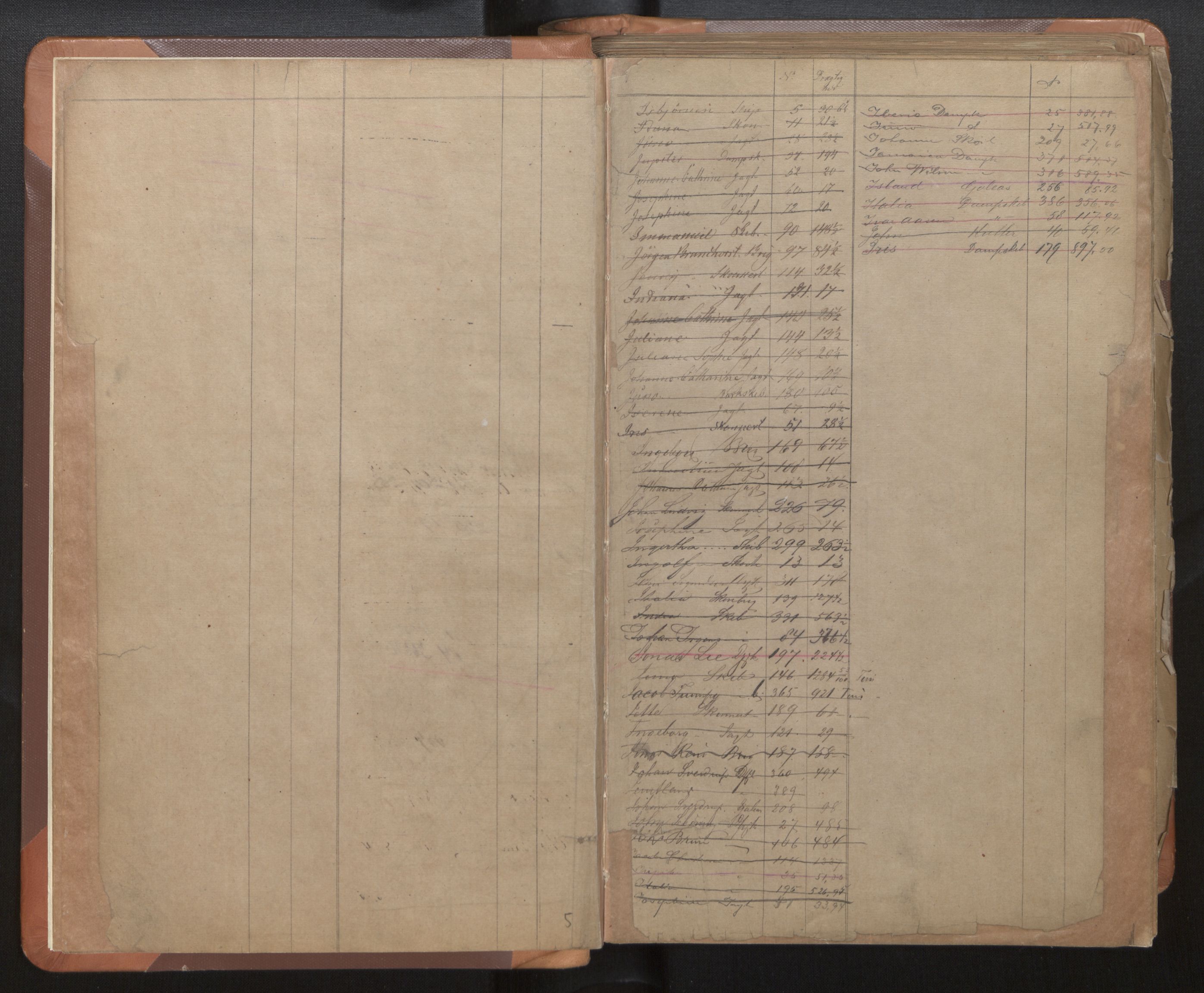 Bergen Tollarkiv, AV/SAB-A-58801/N/Nh/Nha/L0001: Protokoll over nasjonalitetsbevis I, folio 1 - 345, 1861-1903