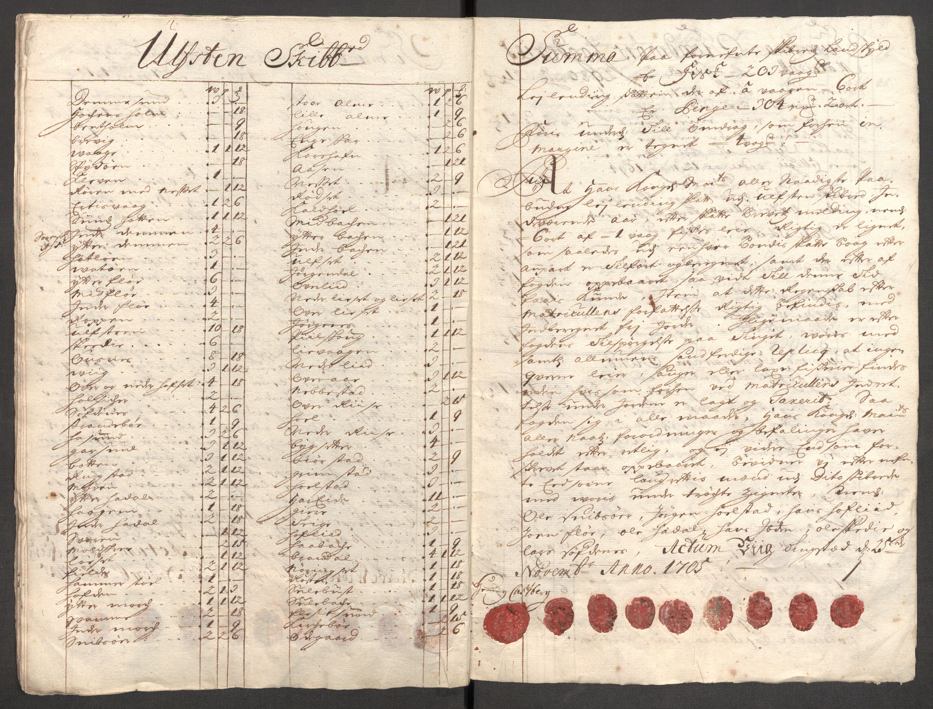 Rentekammeret inntil 1814, Reviderte regnskaper, Fogderegnskap, RA/EA-4092/R54/L3560: Fogderegnskap Sunnmøre, 1704-1705, p. 297