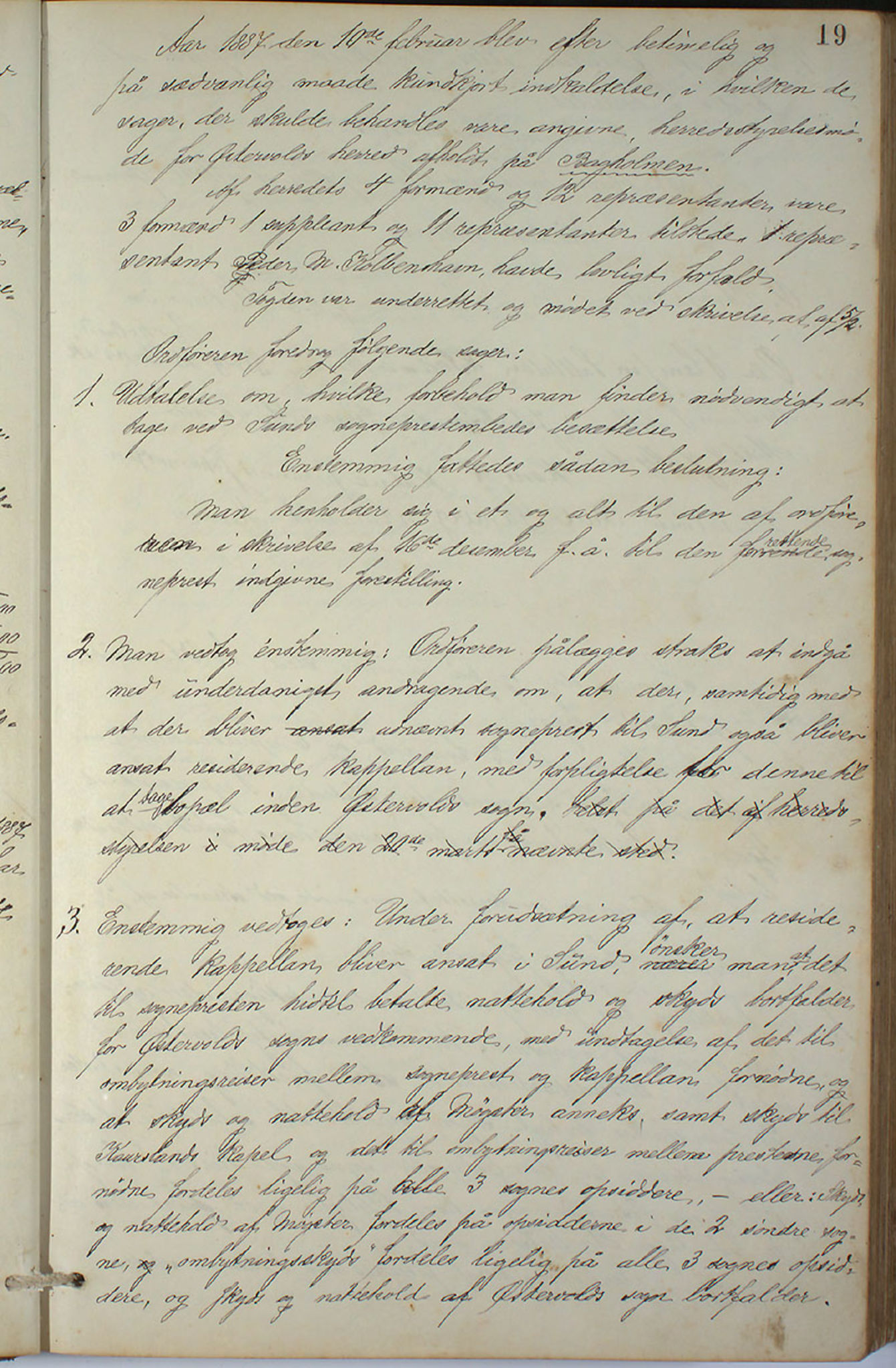 Austevoll kommune. Formannskapet, IKAH/1244-021/A/Aa/L0001: Forhandlingsprotokoll for heradstyret, 1886-1900, p. 38