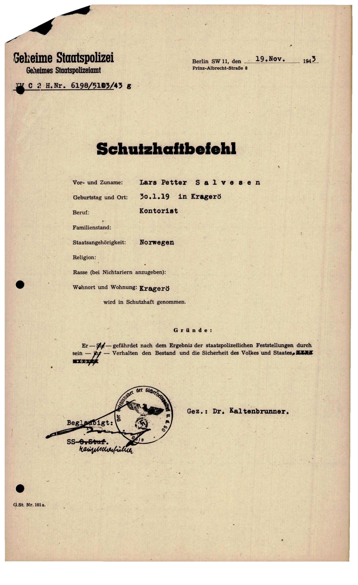 Forsvarets Overkommando. 2 kontor. Arkiv 11.4. Spredte tyske arkivsaker, AV/RA-RAFA-7031/D/Dar/Darc/L0016: FO.II, 1945, p. 1192