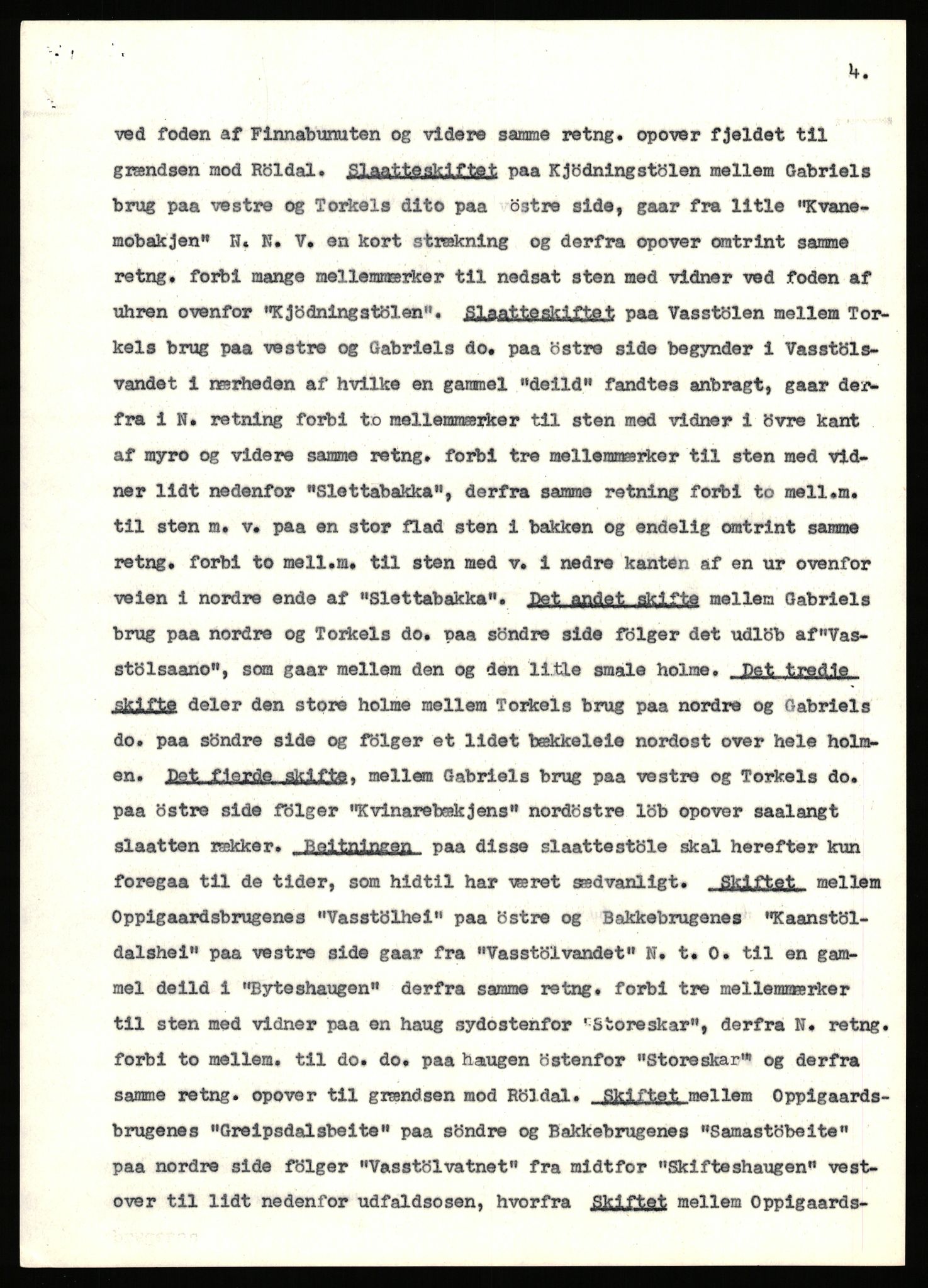 Statsarkivet i Stavanger, AV/SAST-A-101971/03/Y/Yj/L0025: Avskrifter sortert etter gårdsnavn: Garpestad - Gjerde, 1750-1930, p. 231