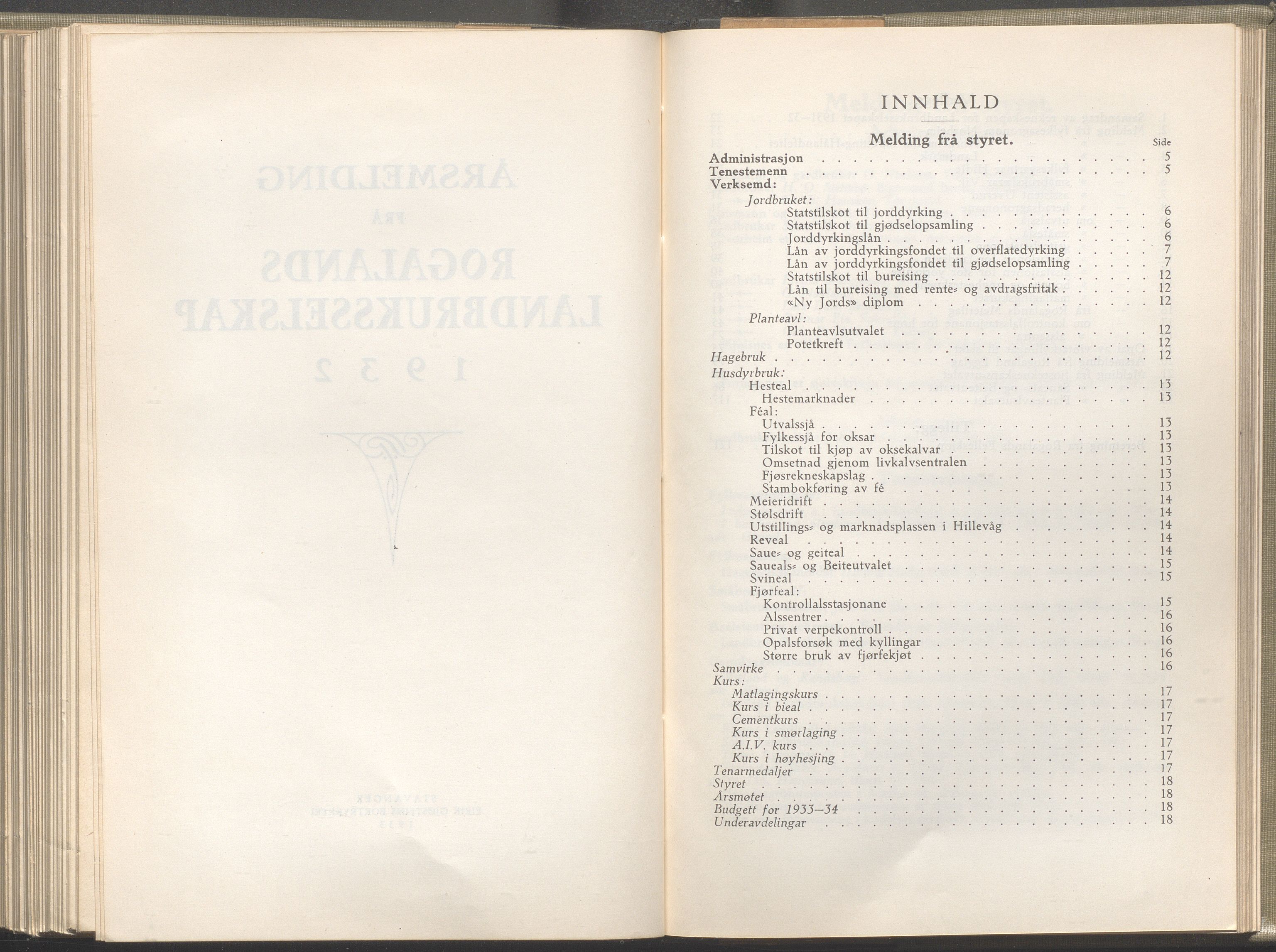 Rogaland fylkeskommune - Fylkesrådmannen , IKAR/A-900/A/Aa/Aaa/L0052: Møtebok , 1933, p. 2-3