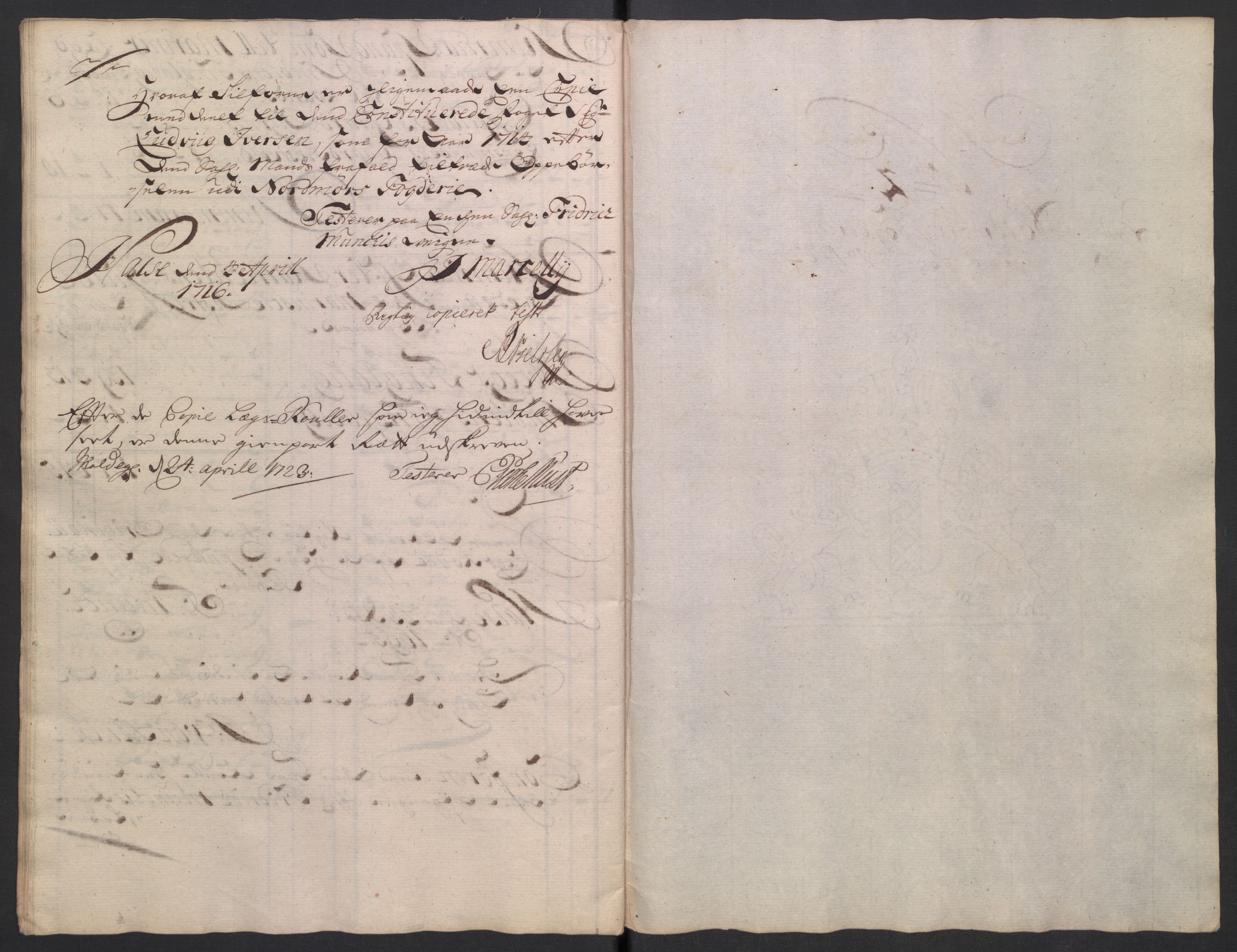 Rentekammeret inntil 1814, Reviderte regnskaper, Fogderegnskap, RA/EA-4092/R56/L3755: Fogderegnskap Nordmøre, 1722, p. 100