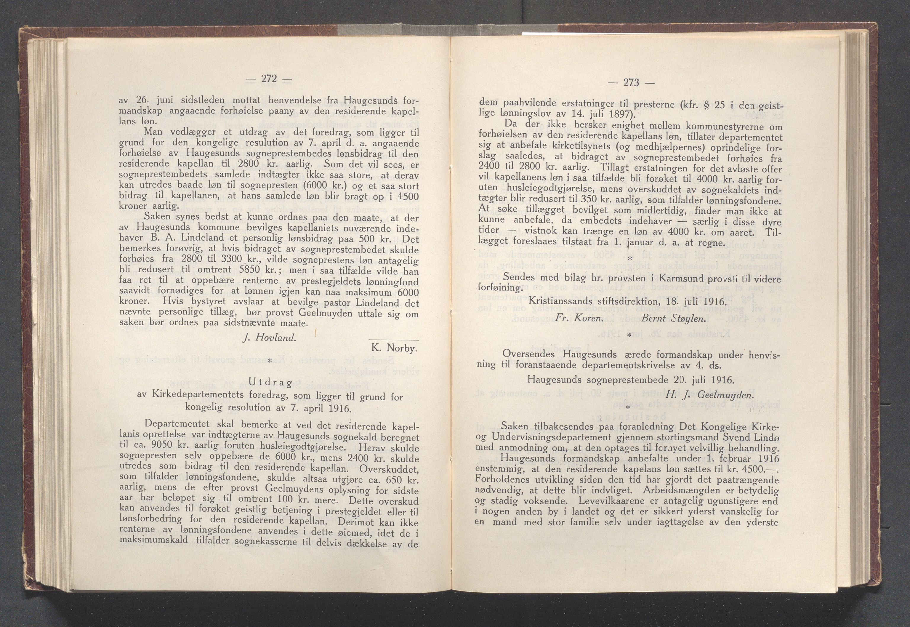 Haugesund kommune - Formannskapet og Bystyret, IKAR/A-740/A/Abb/L0002: Bystyreforhandlinger, 1908-1917, p. 809