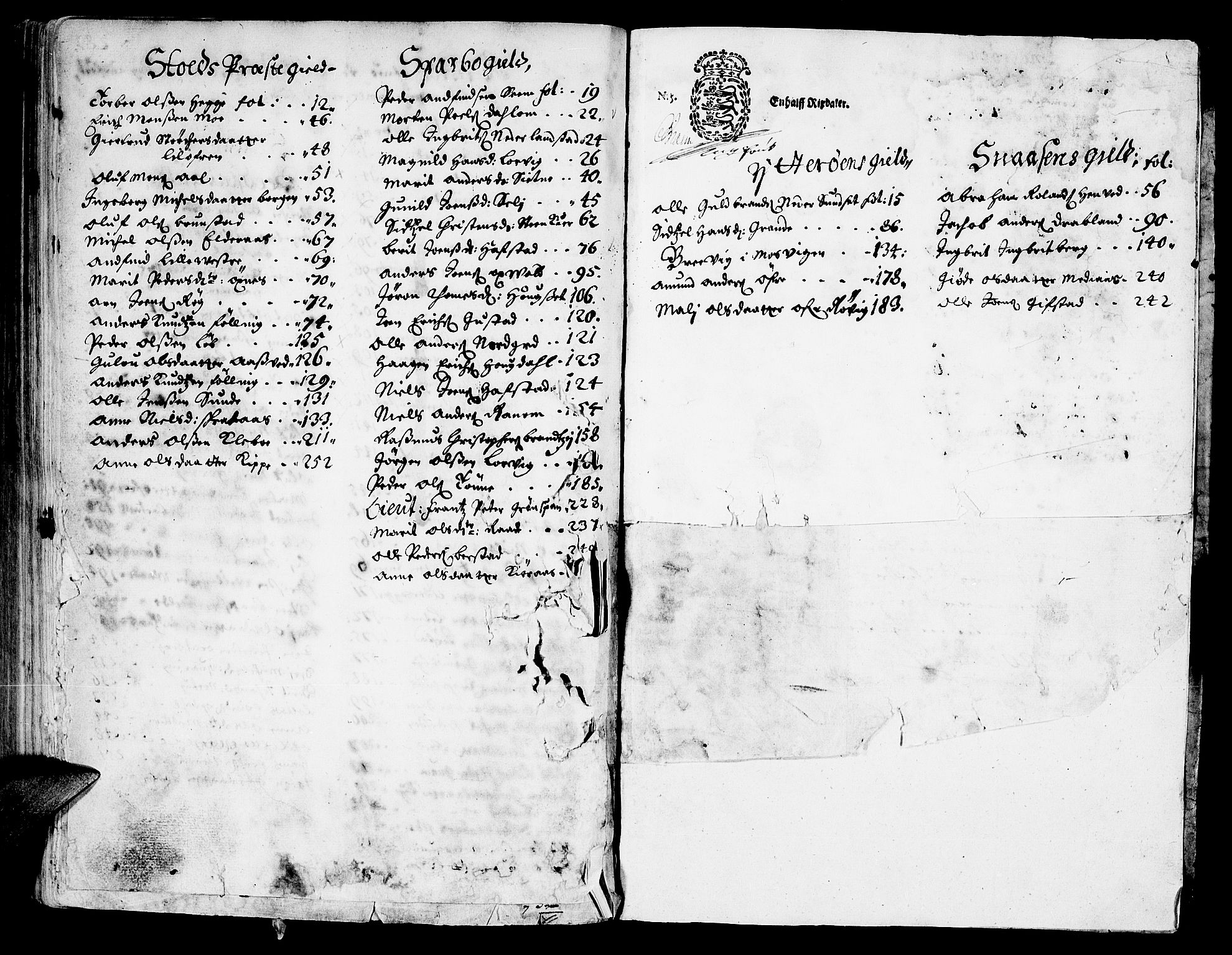 Inderøy sorenskriveri, AV/SAT-A-4147/1/3/3A/L0001: Skifteprotokoll, 1689-1693, p. 283b-284a