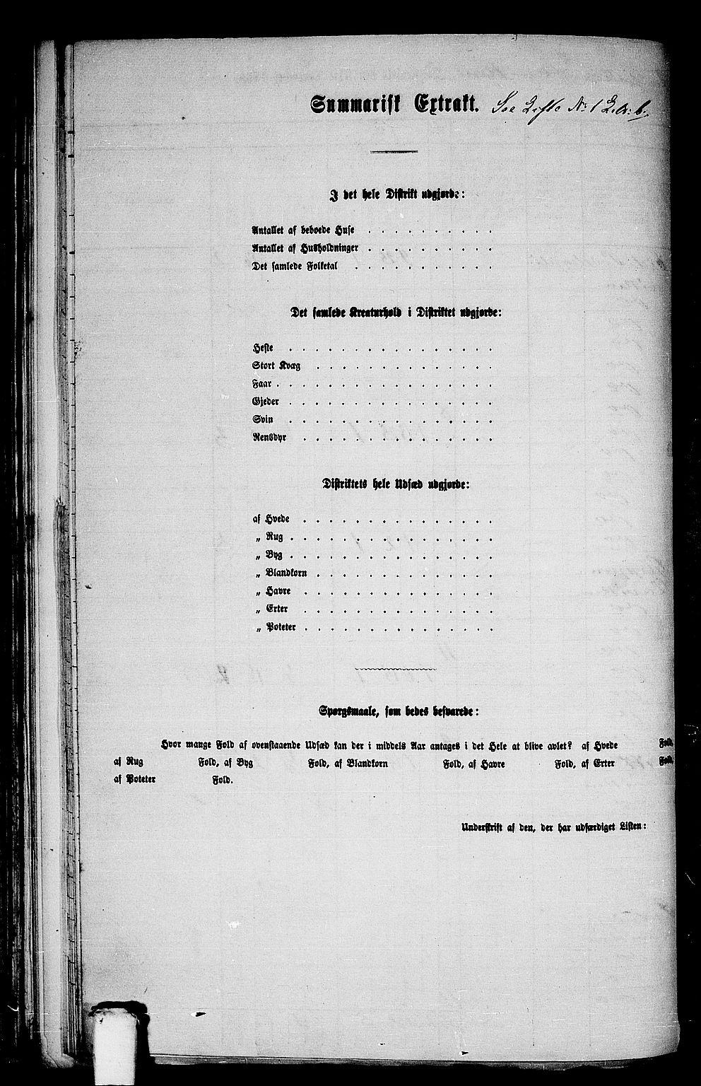 RA, 1865 census for Davik, 1865, p. 20