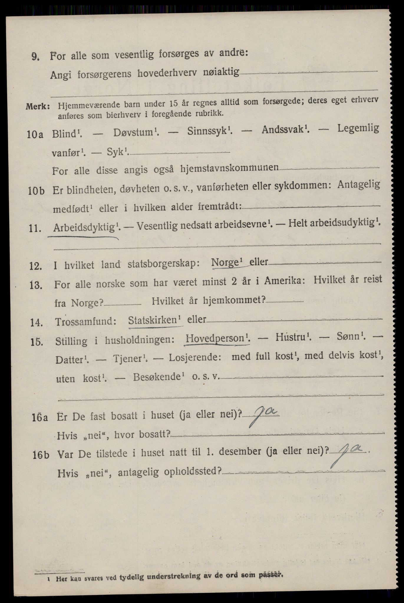 SAST, 1920 census for Åkra, 1920, p. 1295