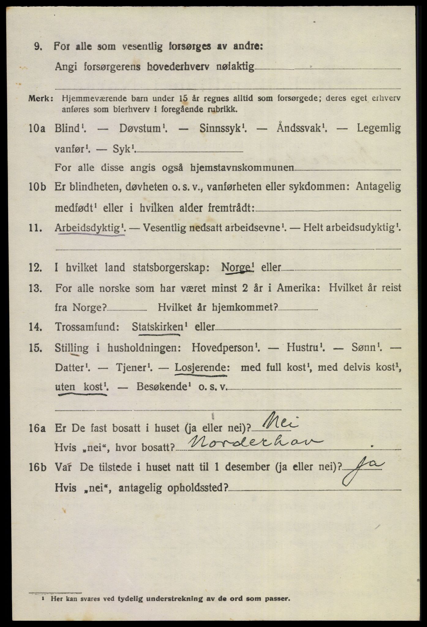 SAKO, 1920 census for Norderhov, 1920, p. 23704