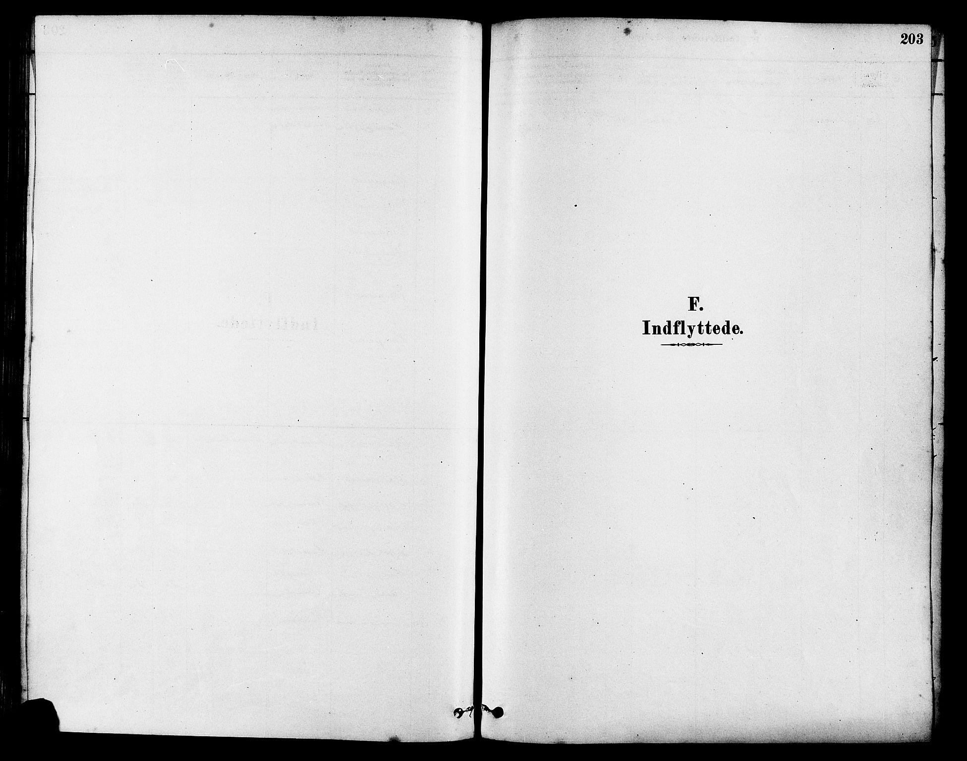 Haugesund sokneprestkontor, SAST/A -101863/H/Ha/Haa/L0003: Parish register (official) no. A 3, 1885-1890, p. 203