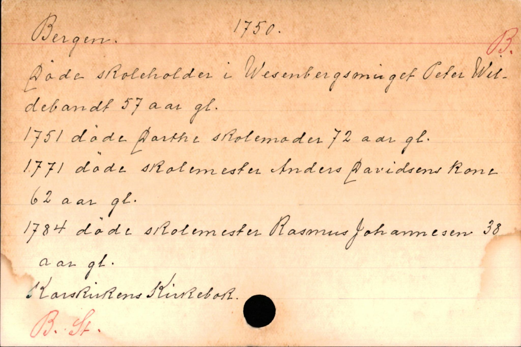 Haugen, Johannes - lærer, AV/SAB-SAB/PA-0036/01/L0001: Om klokkere og lærere, 1521-1904, p. 1107