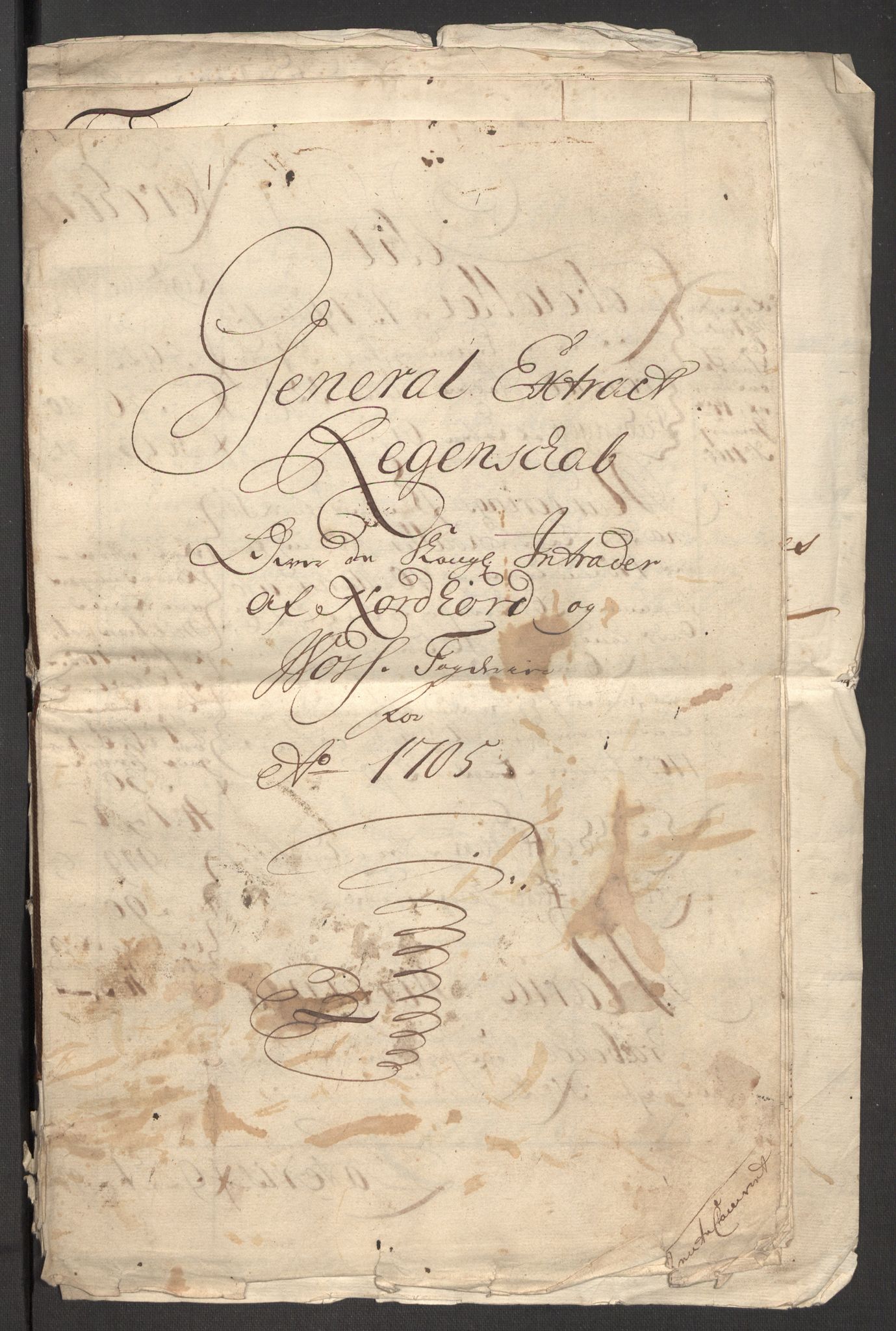 Rentekammeret inntil 1814, Reviderte regnskaper, Fogderegnskap, AV/RA-EA-4092/R51/L3187: Fogderegnskap Nordhordland og Voss, 1704-1705, p. 212