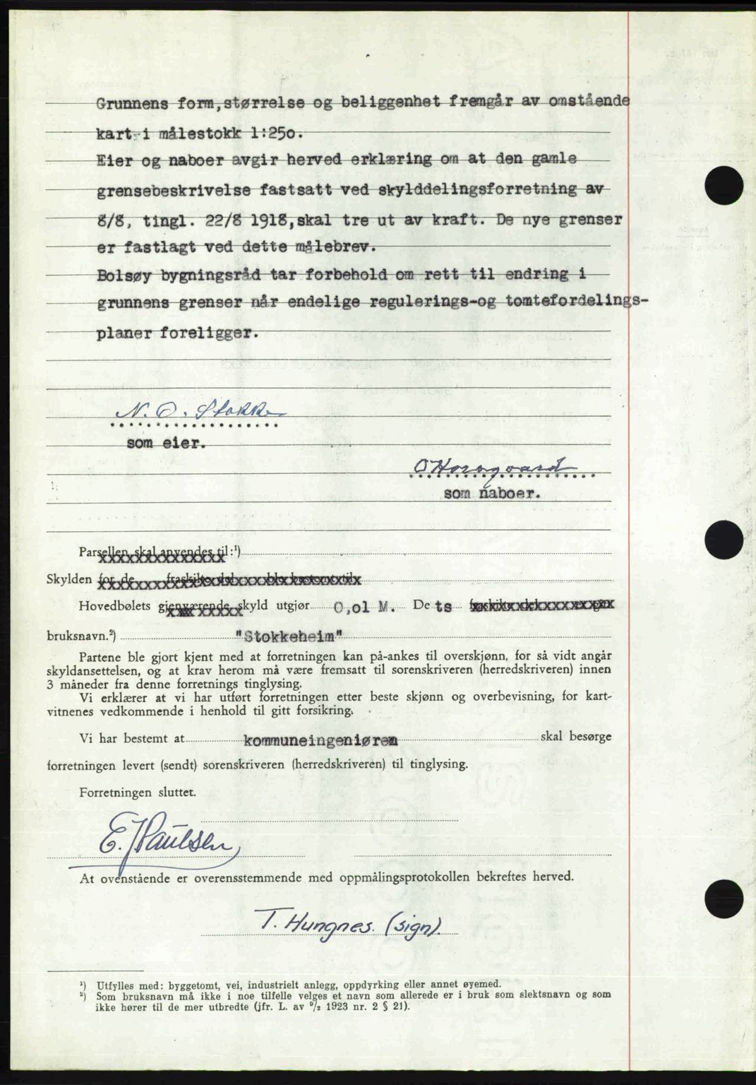 Romsdal sorenskriveri, AV/SAT-A-4149/1/2/2C: Mortgage book no. A32, 1950-1950, Diary no: : 462/1950