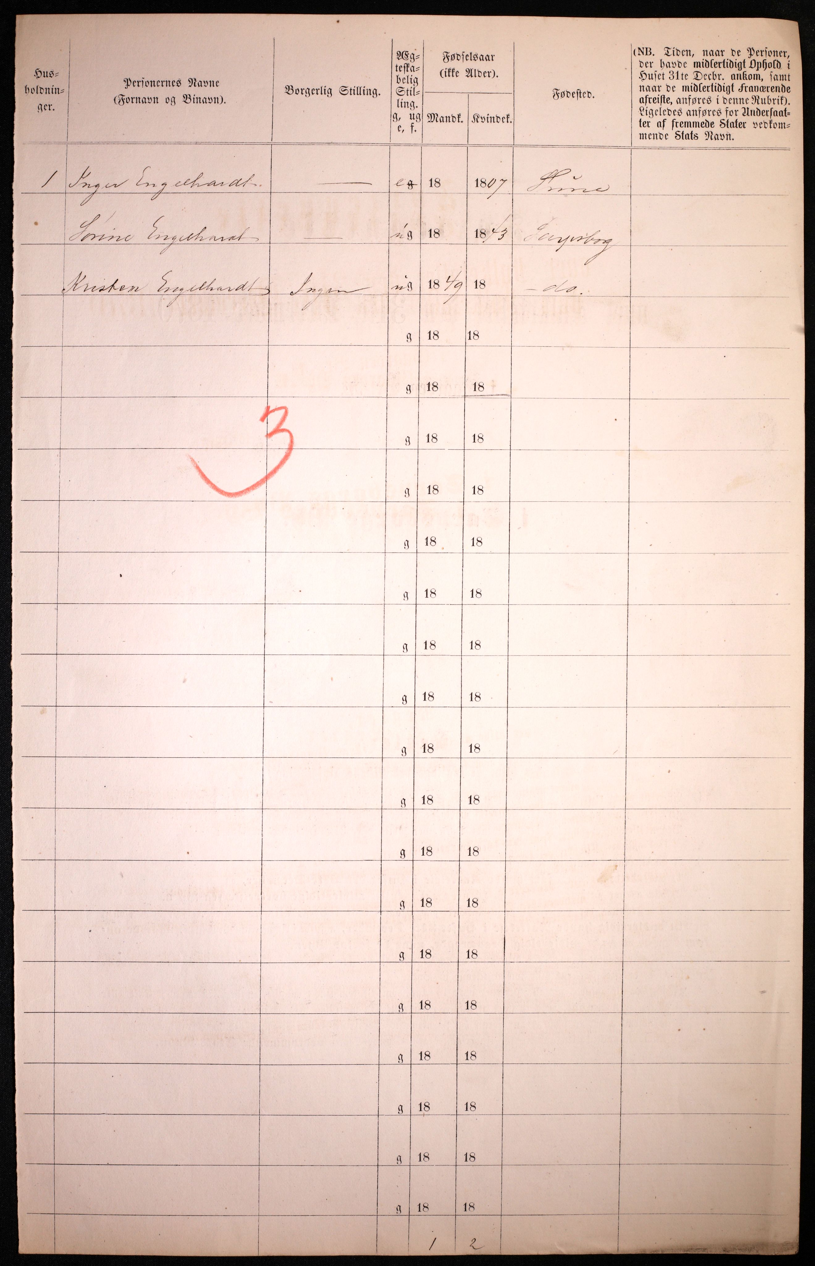 RA, 1870 census for 0102 Sarpsborg, 1870, p. 340