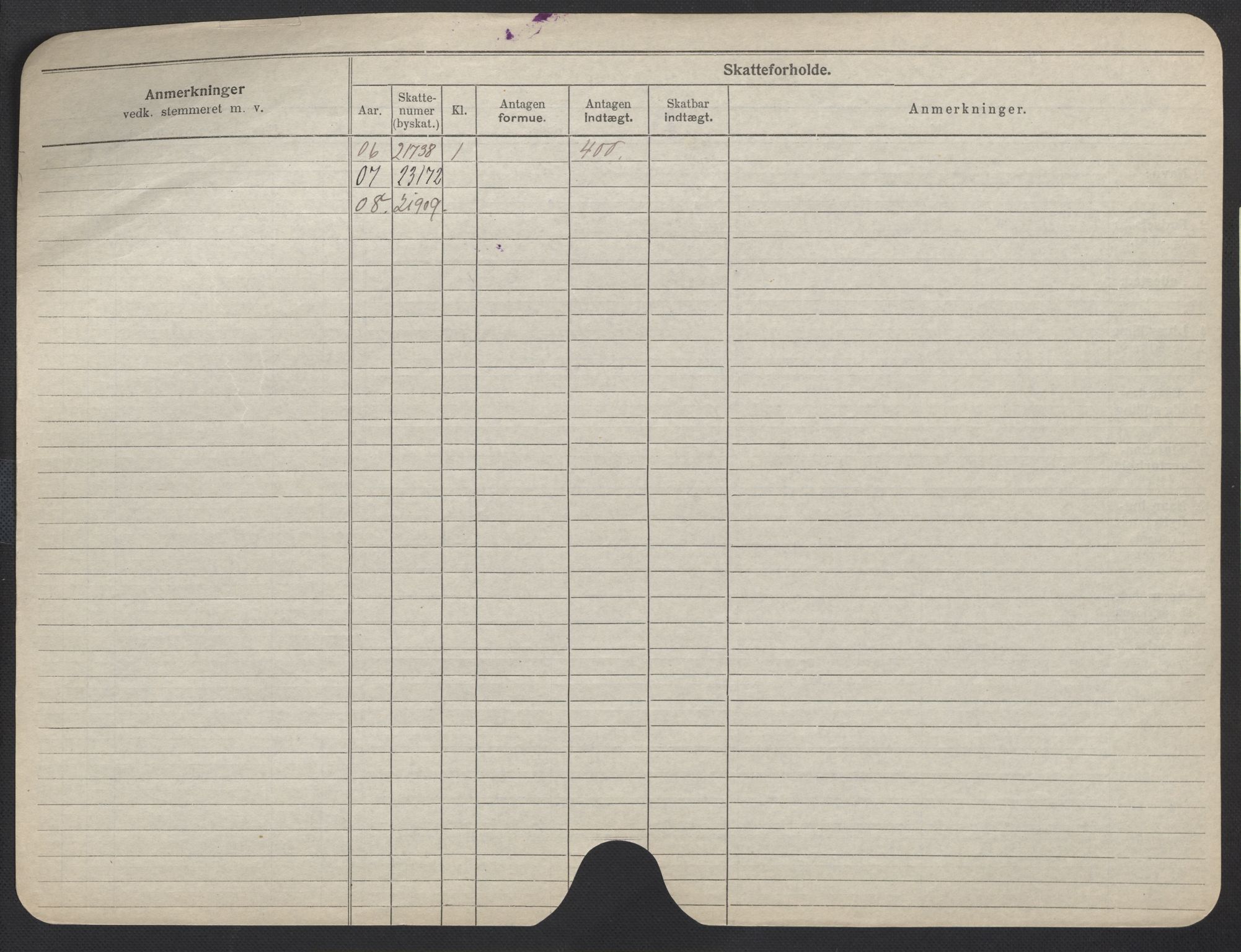 Oslo folkeregister, Registerkort, AV/SAO-A-11715/F/Fa/Fac/L0013: Kvinner, 1906-1914, p. 149b