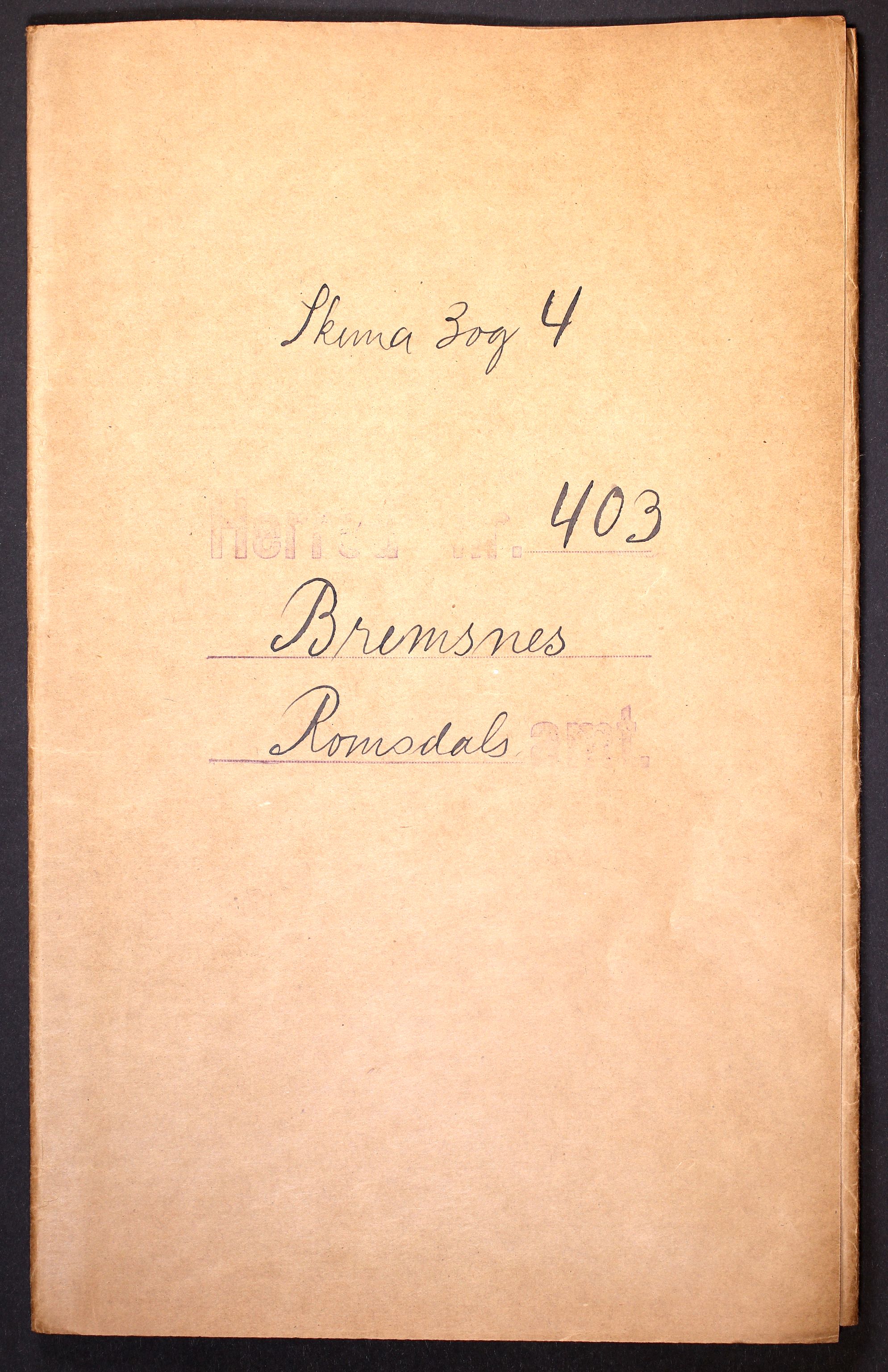RA, 1910 census for Bremsnes, 1910, p. 1