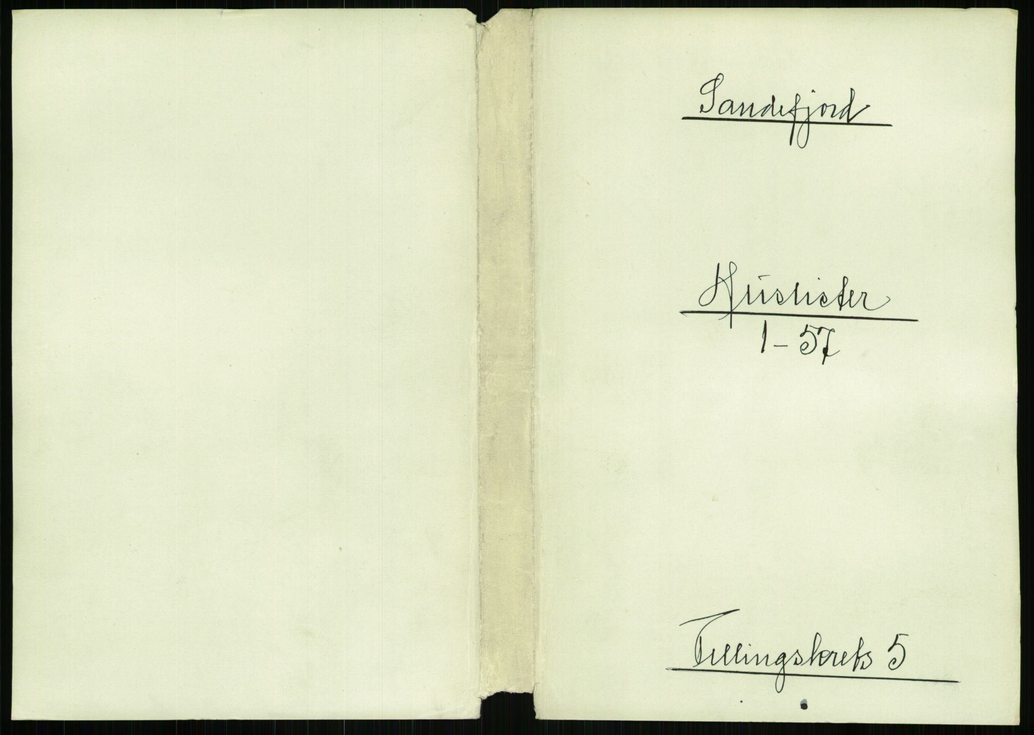 RA, 1891 census for 0706 Sandefjord, 1891, p. 509