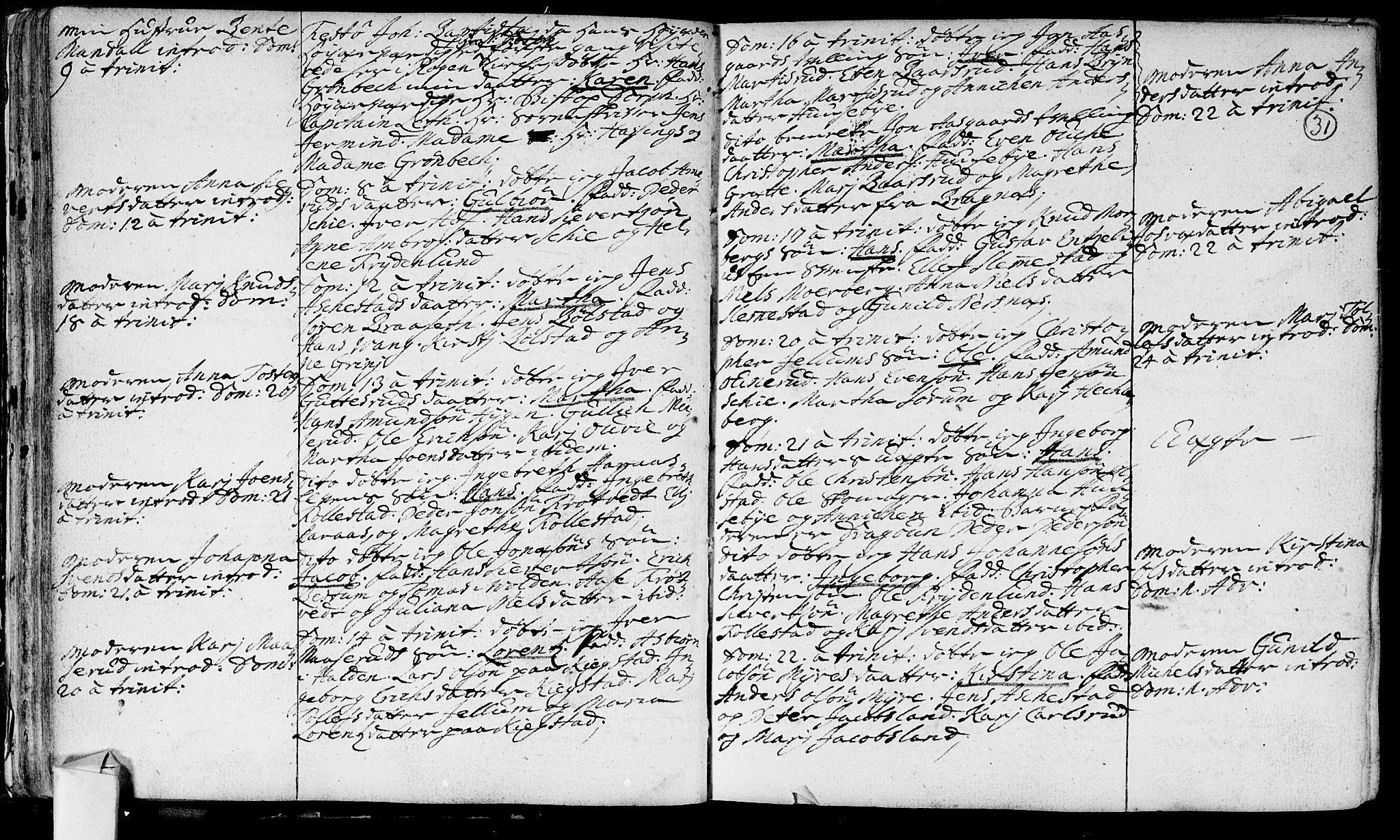 Røyken kirkebøker, AV/SAKO-A-241/F/Fa/L0002: Parish register (official) no. 2, 1731-1782, p. 31