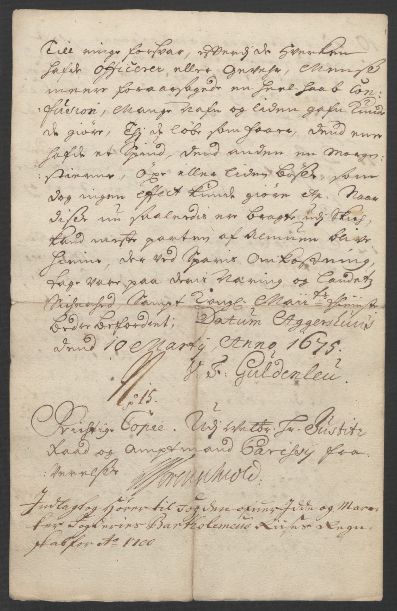 Rentekammeret inntil 1814, Reviderte regnskaper, Fogderegnskap, AV/RA-EA-4092/R01/L0015: Fogderegnskap Idd og Marker, 1700-1701, p. 176