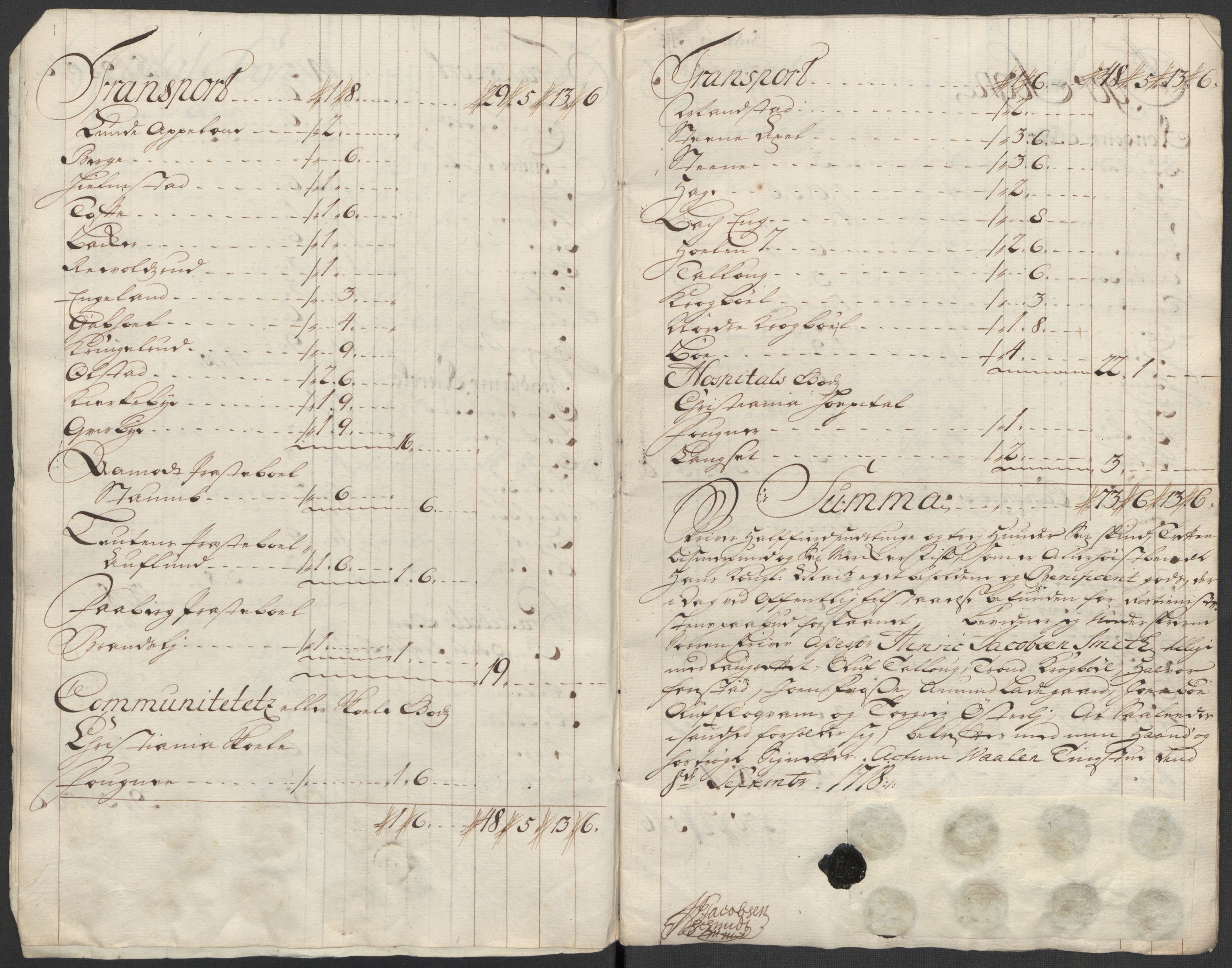 Rentekammeret inntil 1814, Reviderte regnskaper, Fogderegnskap, RA/EA-4092/R17/L1188: Fogderegnskap Gudbrandsdal, 1718, p. 19