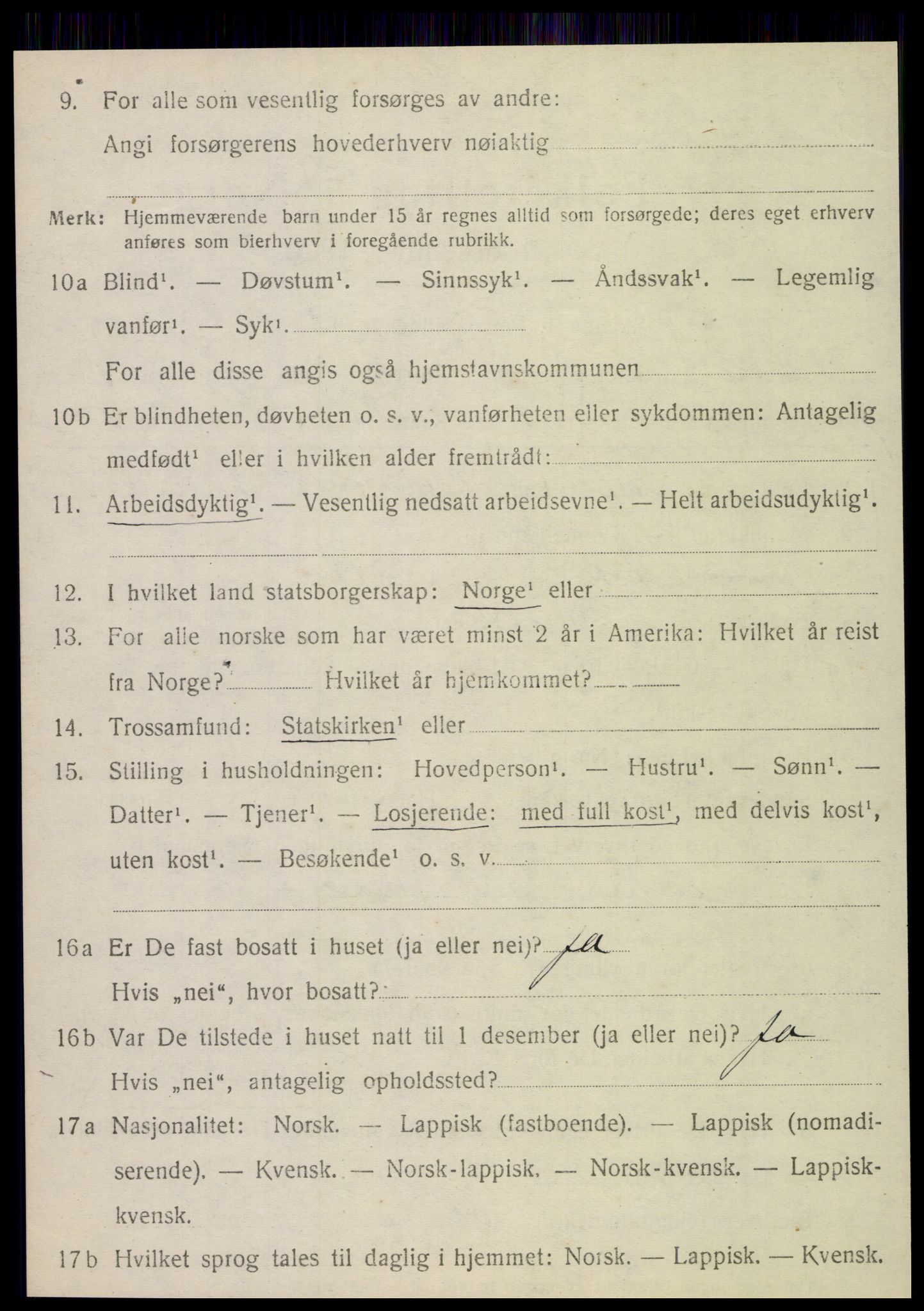 SAT, 1920 census for Herøy, 1920, p. 5387