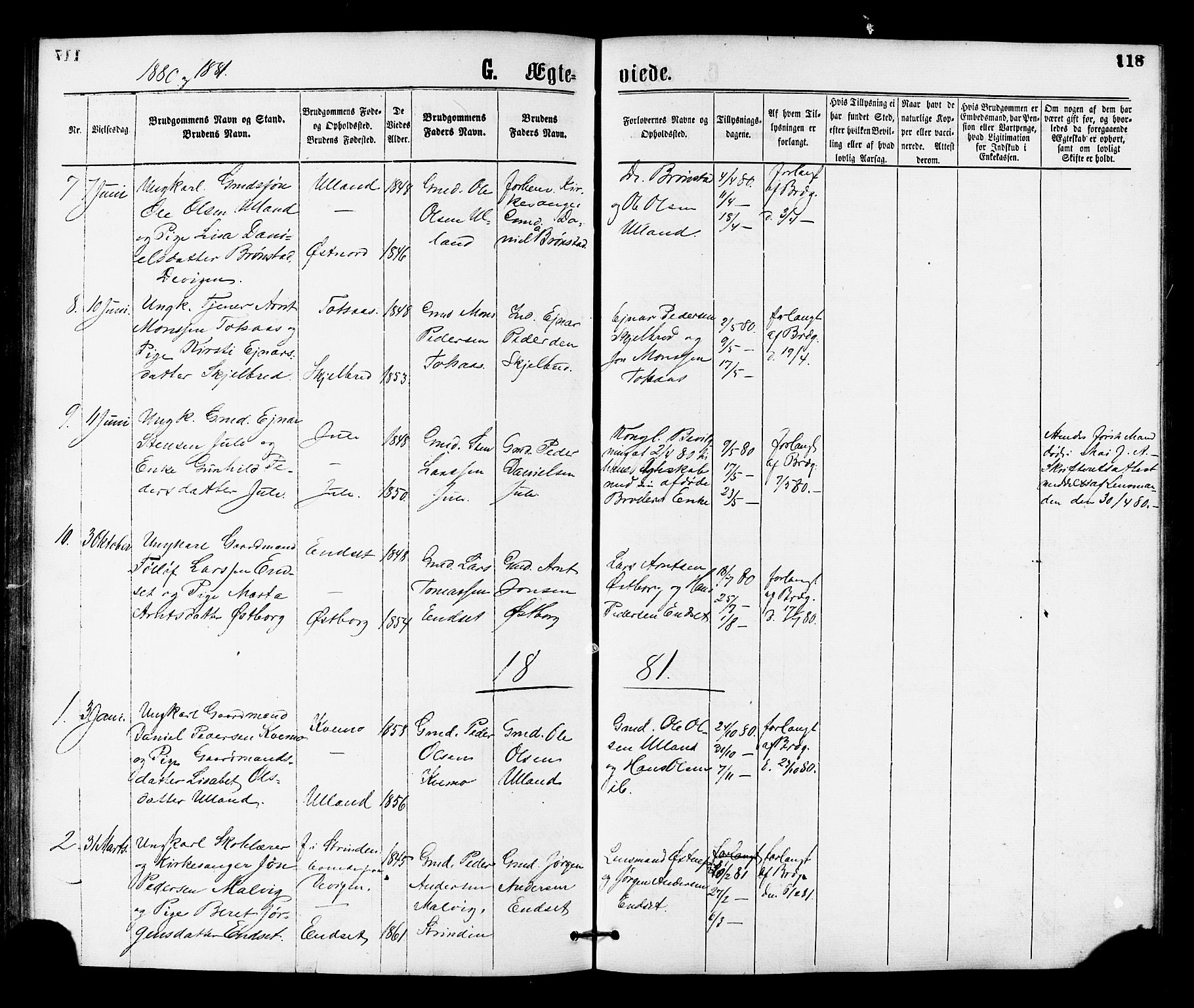 Ministerialprotokoller, klokkerbøker og fødselsregistre - Nord-Trøndelag, AV/SAT-A-1458/755/L0493: Parish register (official) no. 755A02, 1865-1881, p. 118