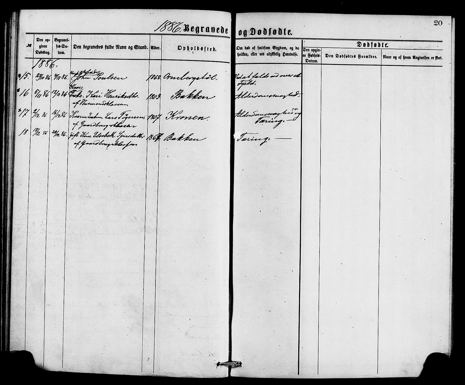 Jostedal sokneprestembete, SAB/A-80601/H/Haa/Haaa/L0009: Parish register (official) no. A 9, 1876-1886, p. 20