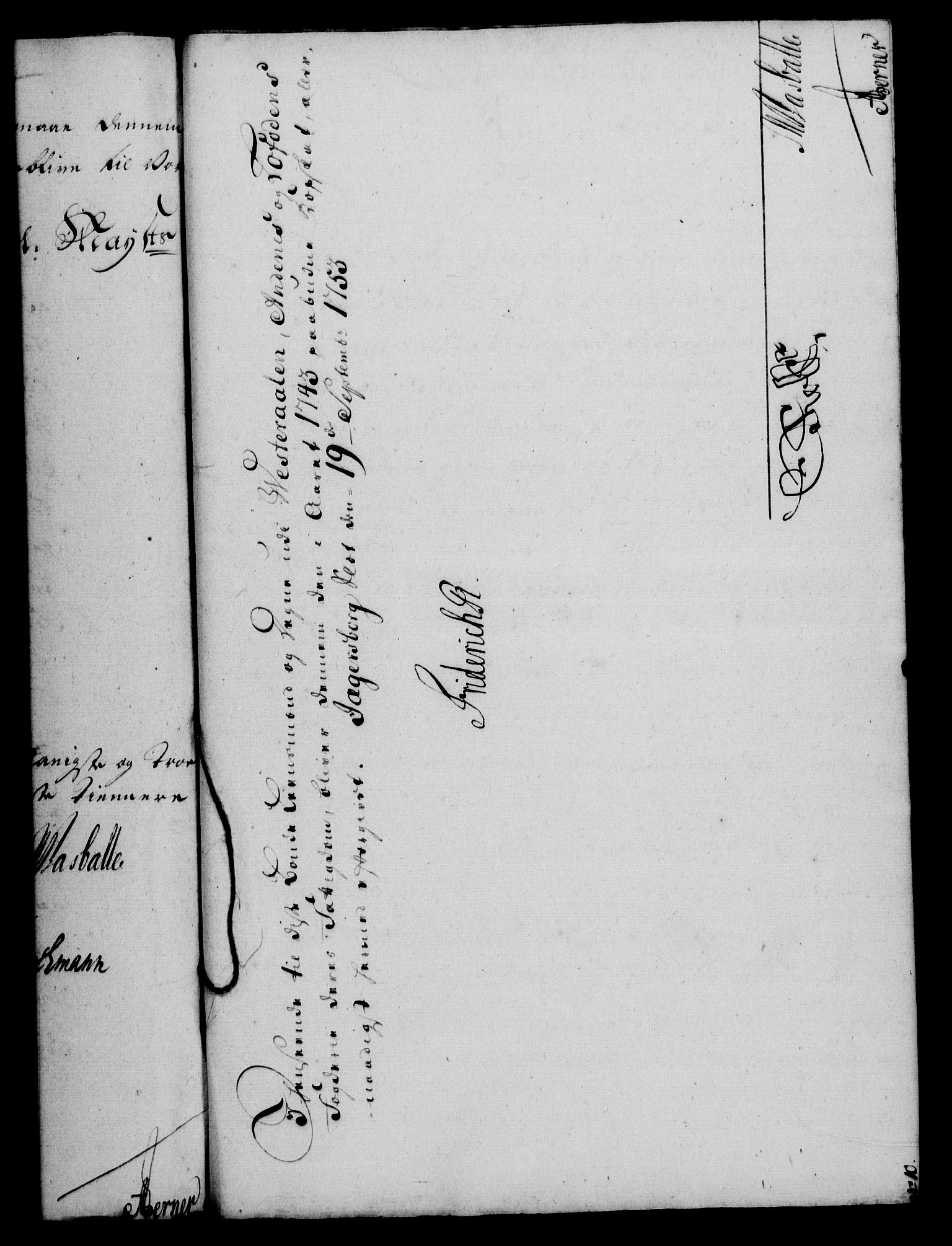 Rentekammeret, Kammerkanselliet, RA/EA-3111/G/Gf/Gfa/L0035: Norsk relasjons- og resolusjonsprotokoll (merket RK 52.35), 1753, p. 595
