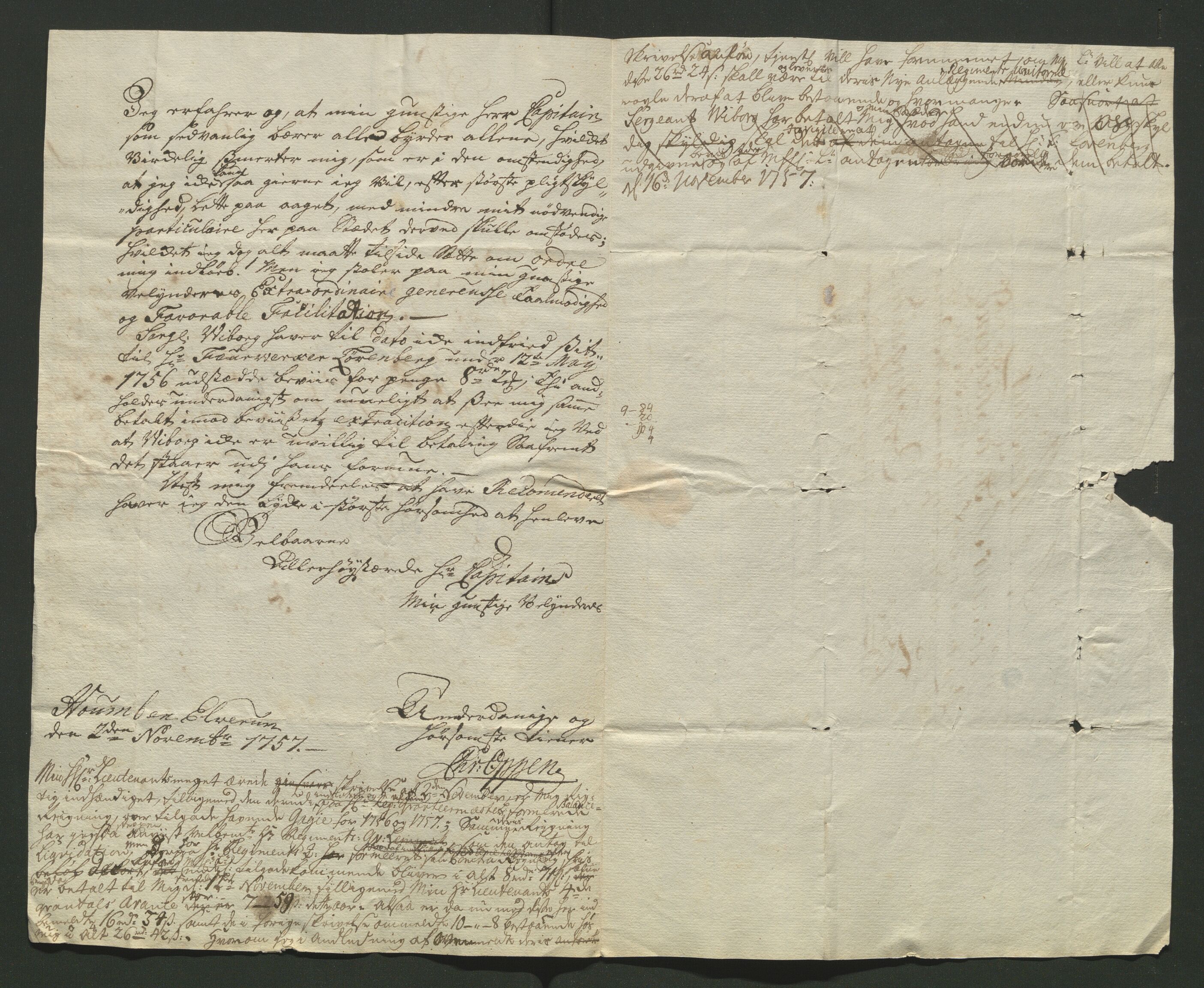 Åker i Vang, Hedmark, og familien Todderud, AV/SAH-ARK-010/J/Jc/L0002: Korrespondanse, 1753-1762, p. 161