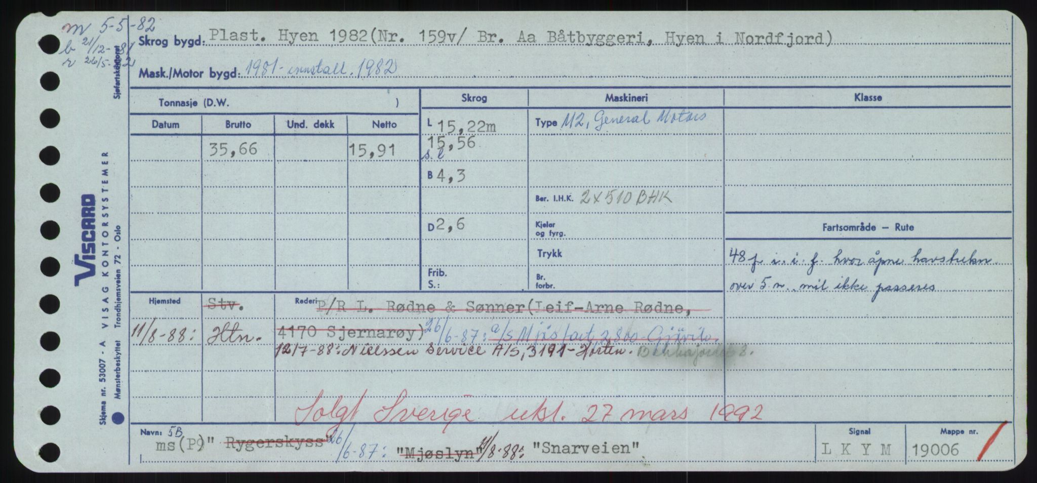 Sjøfartsdirektoratet med forløpere, Skipsmålingen, RA/S-1627/H/Hd/L0035: Fartøy, Sma-Spu, p. 29