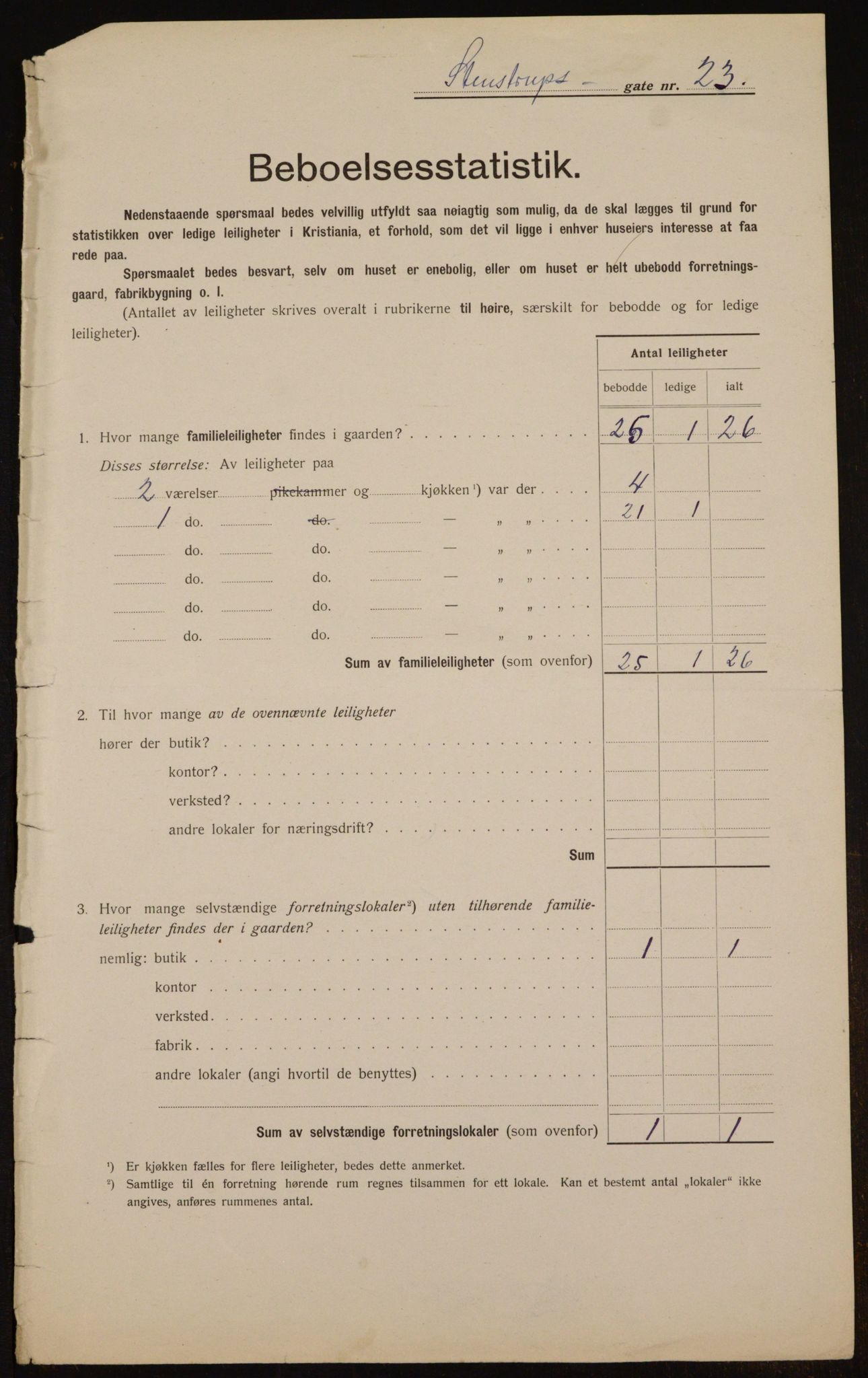 OBA, Municipal Census 1912 for Kristiania, 1912, p. 101519