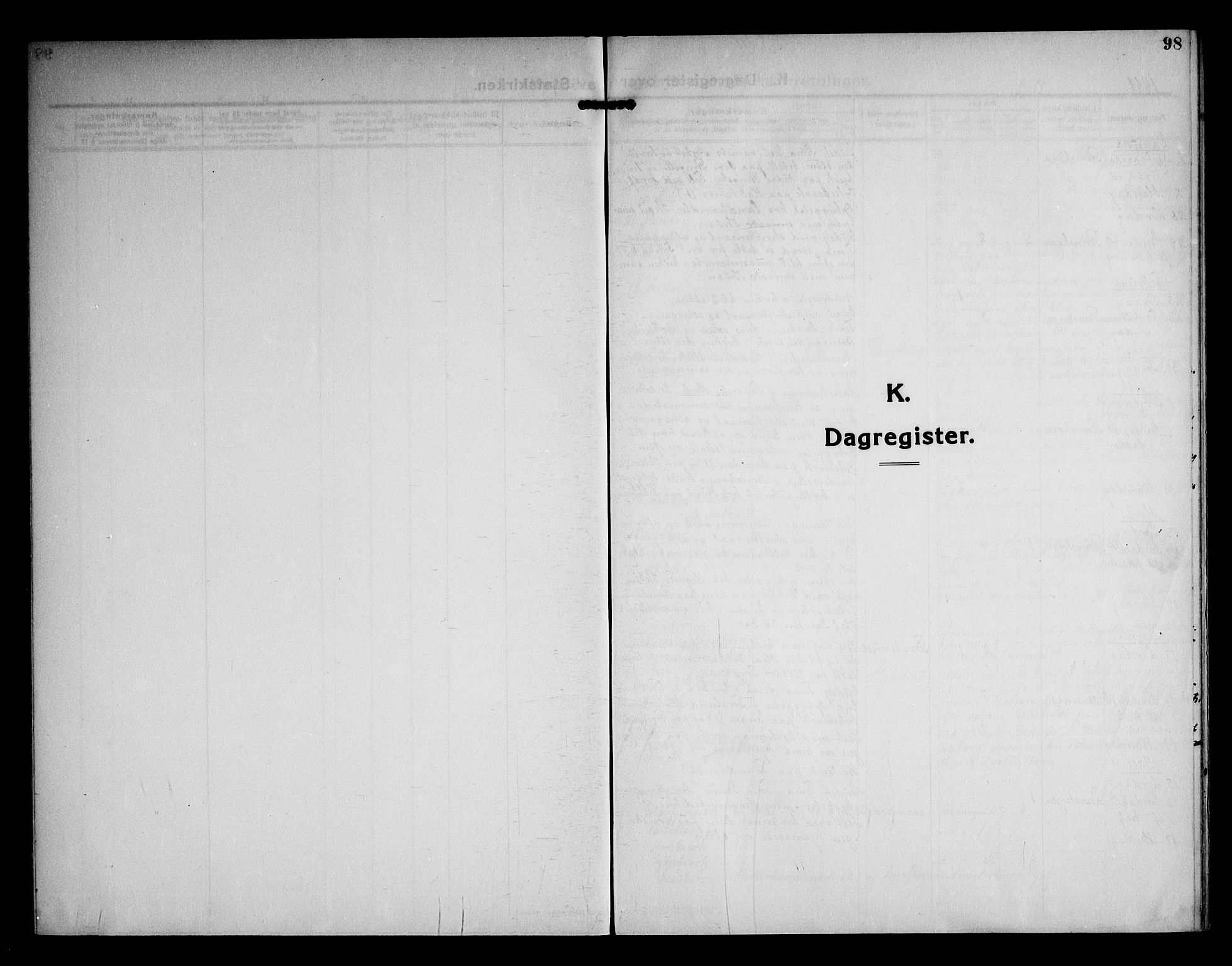 Rødenes prestekontor Kirkebøker, AV/SAO-A-2005/F/Fb/L0004: Parish register (official) no. II 4, 1911-1926, p. 98
