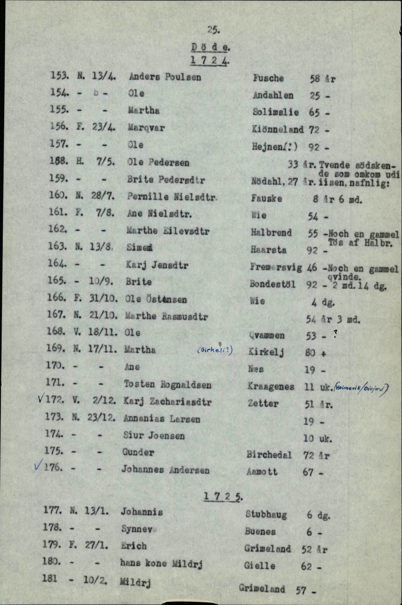 Samling av fulltekstavskrifter, SAB/FULLTEKST/B/14/0006: Førde sokneprestembete, ministerialbok nr. A 1, 1720-1727, p. 26