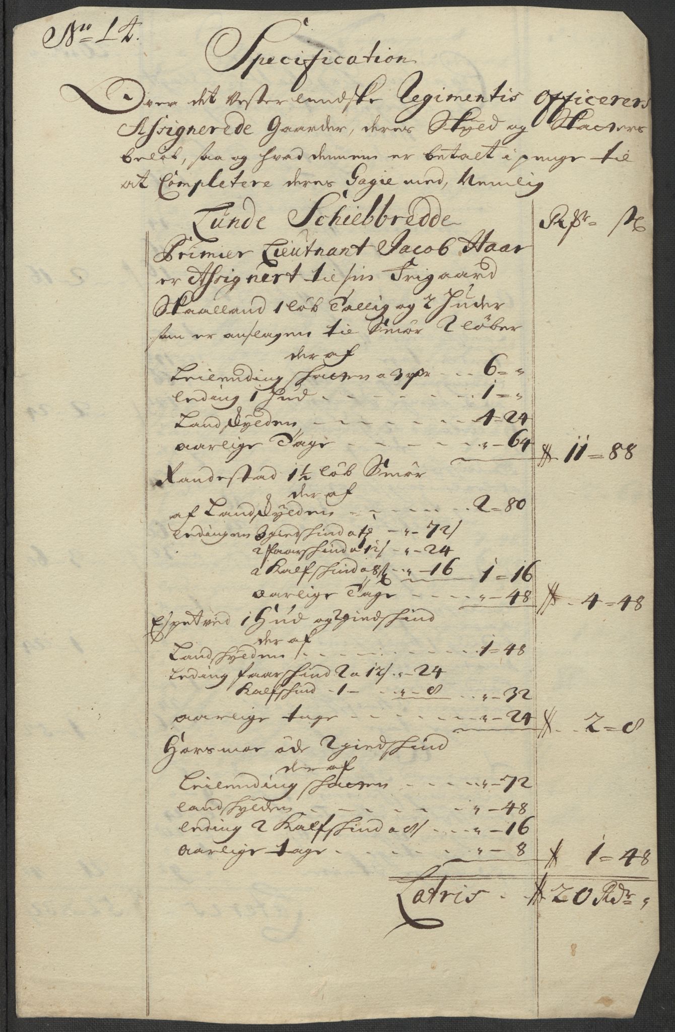 Rentekammeret inntil 1814, Reviderte regnskaper, Fogderegnskap, RA/EA-4092/R46/L2737: Fogderegnskap Jæren og Dalane, 1712, p. 175