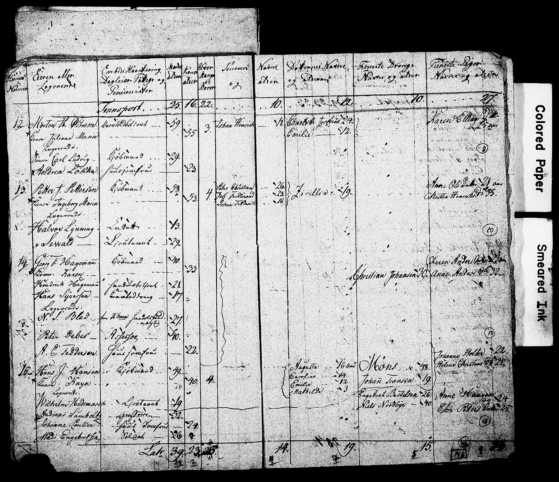 SAO, Census 1815 for Kristiania, 1815, p. 69