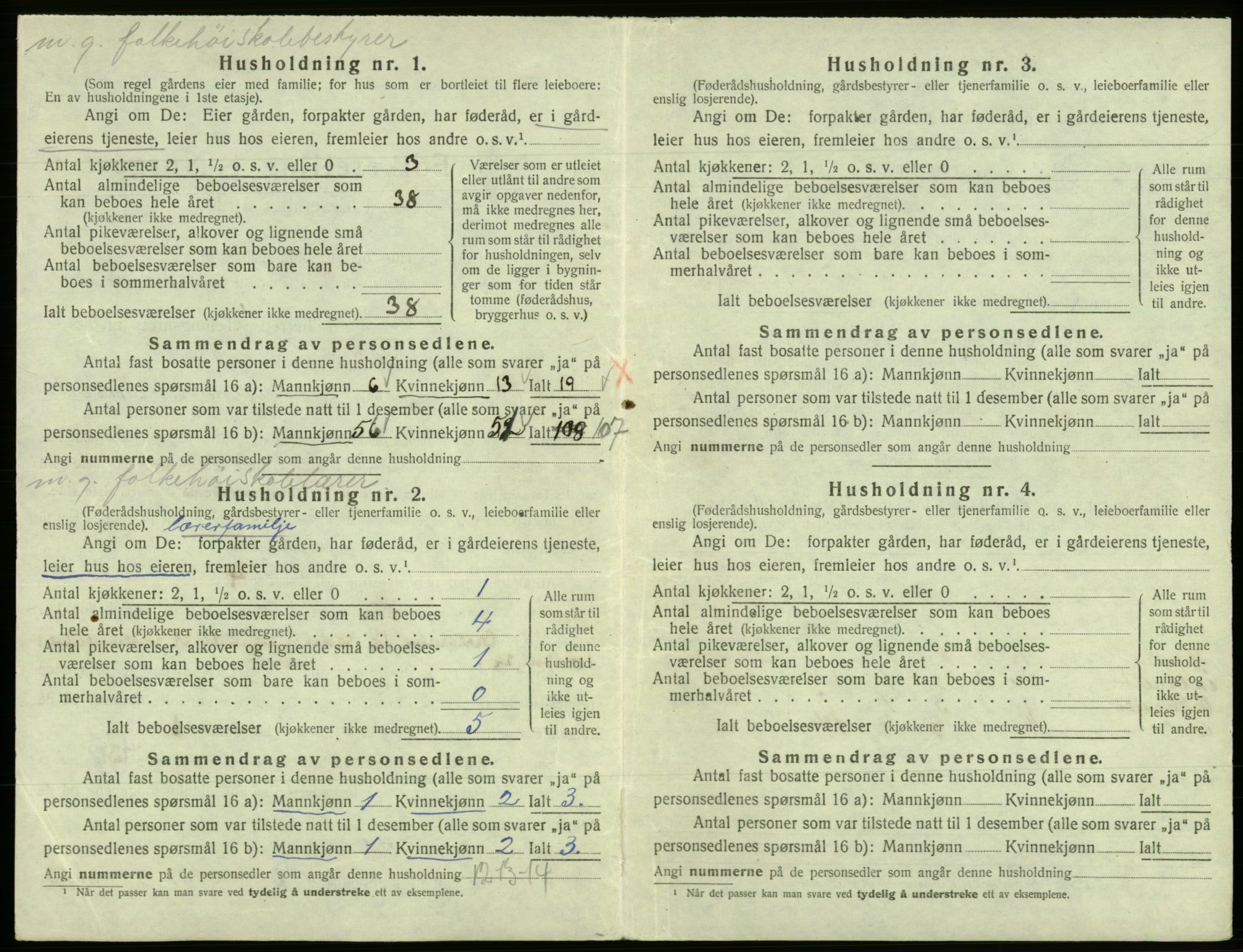 SAB, 1920 census for Fana, 1920, p. 3178