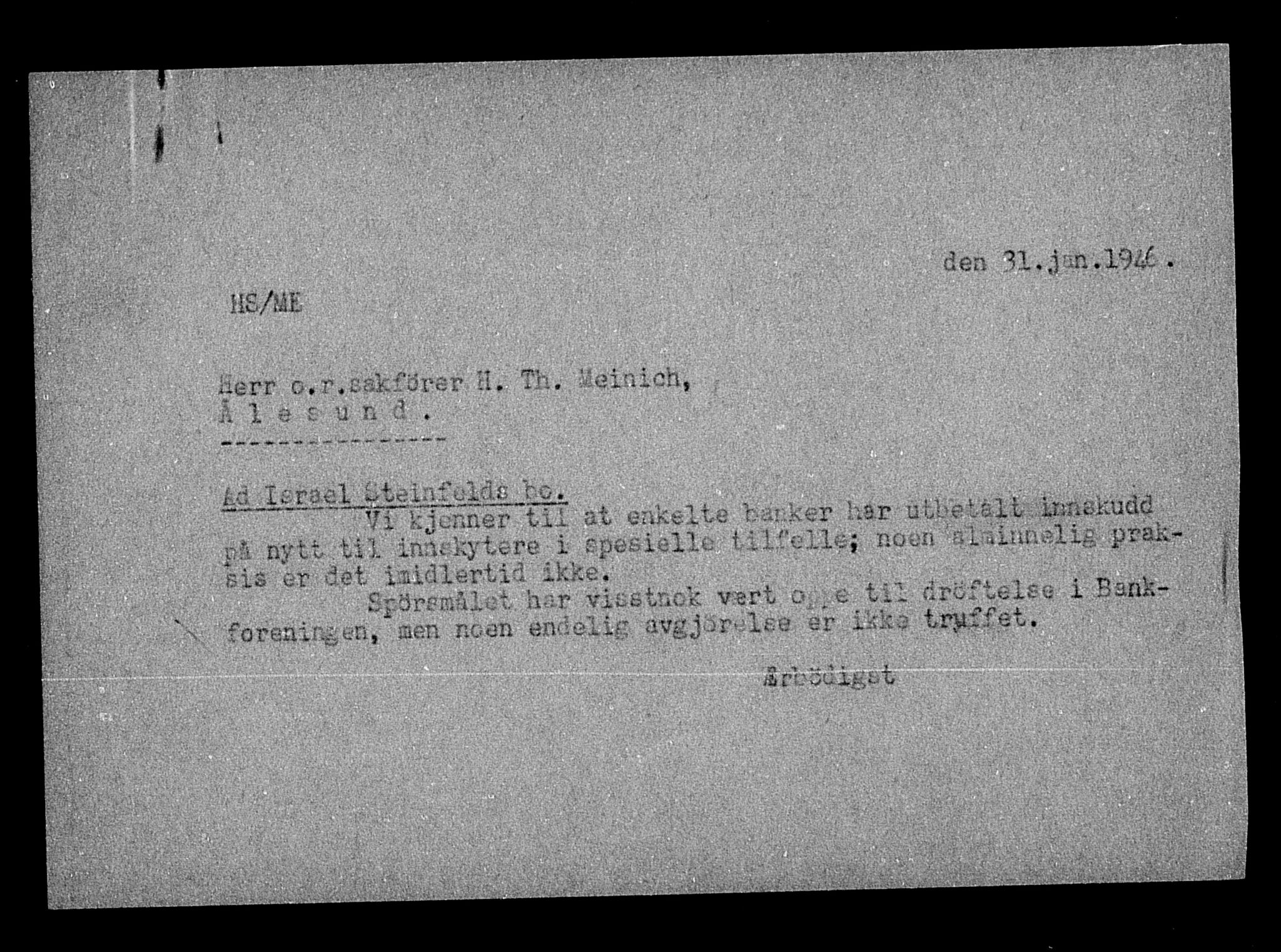 Justisdepartementet, Tilbakeføringskontoret for inndratte formuer, AV/RA-S-1564/H/Hc/Hcb/L0916: --, 1945-1947, p. 705