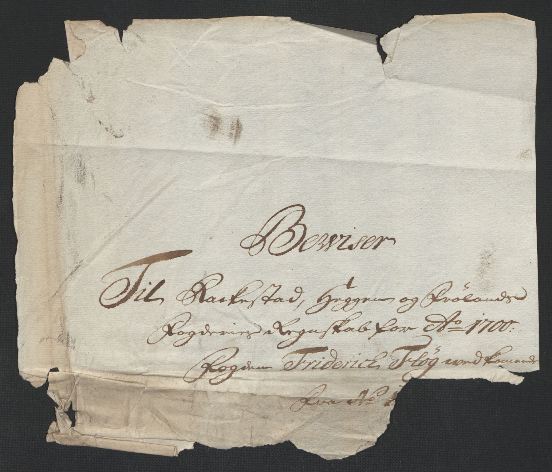 Rentekammeret inntil 1814, Reviderte regnskaper, Fogderegnskap, AV/RA-EA-4092/R07/L0290: Fogderegnskap Rakkestad, Heggen og Frøland, 1700, p. 21