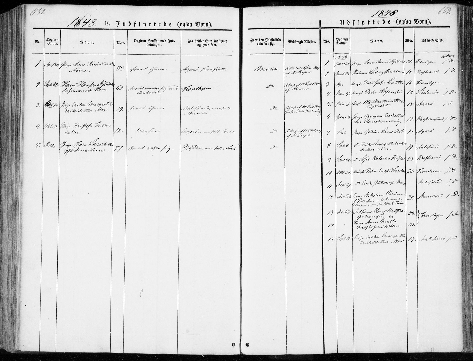 Ministerialprotokoller, klokkerbøker og fødselsregistre - Møre og Romsdal, AV/SAT-A-1454/558/L0689: Parish register (official) no. 558A03, 1843-1872, p. 652-653