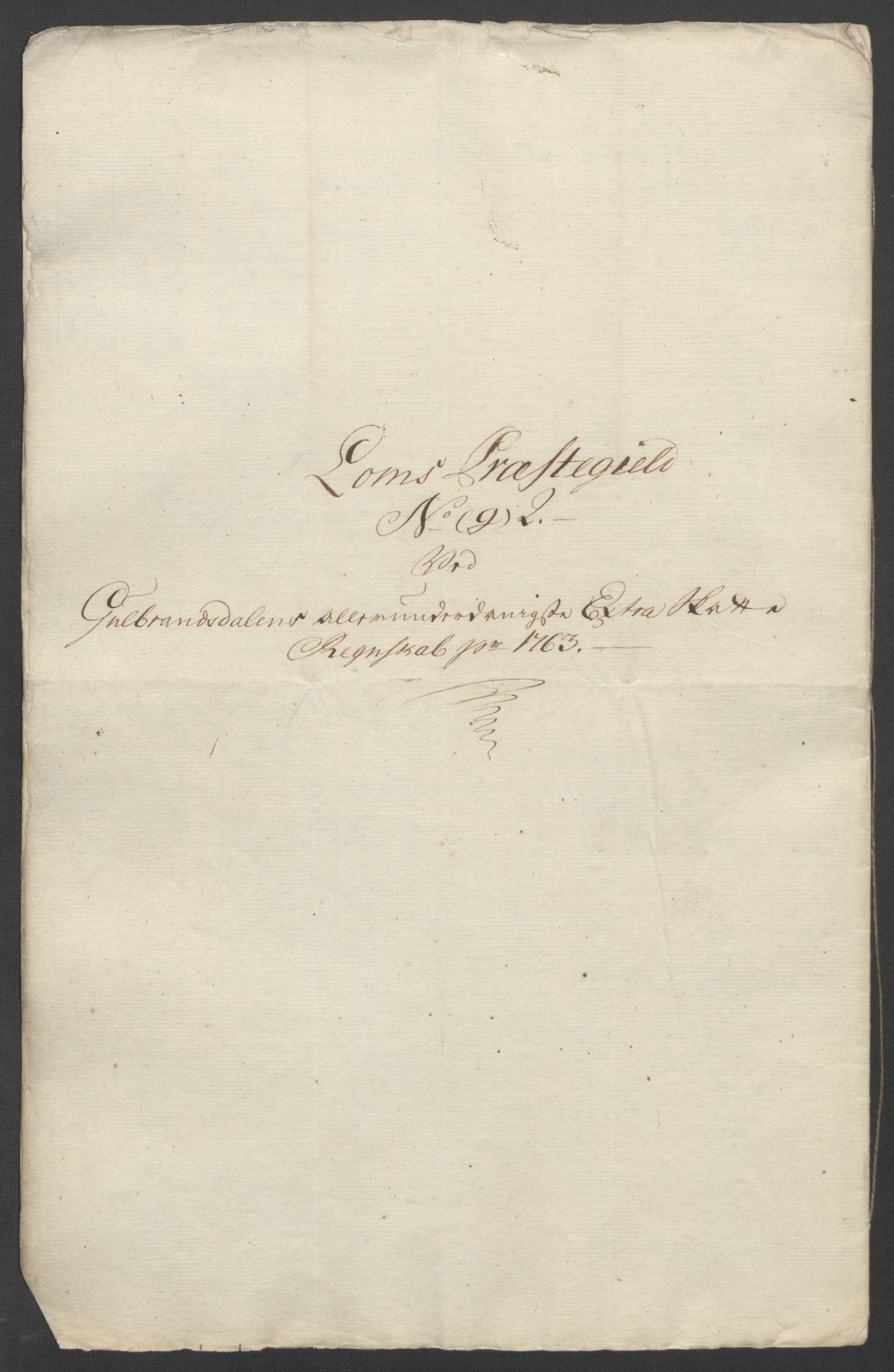 Rentekammeret inntil 1814, Reviderte regnskaper, Fogderegnskap, AV/RA-EA-4092/R17/L1266: Ekstraskatten Gudbrandsdal, 1762-1766, p. 234