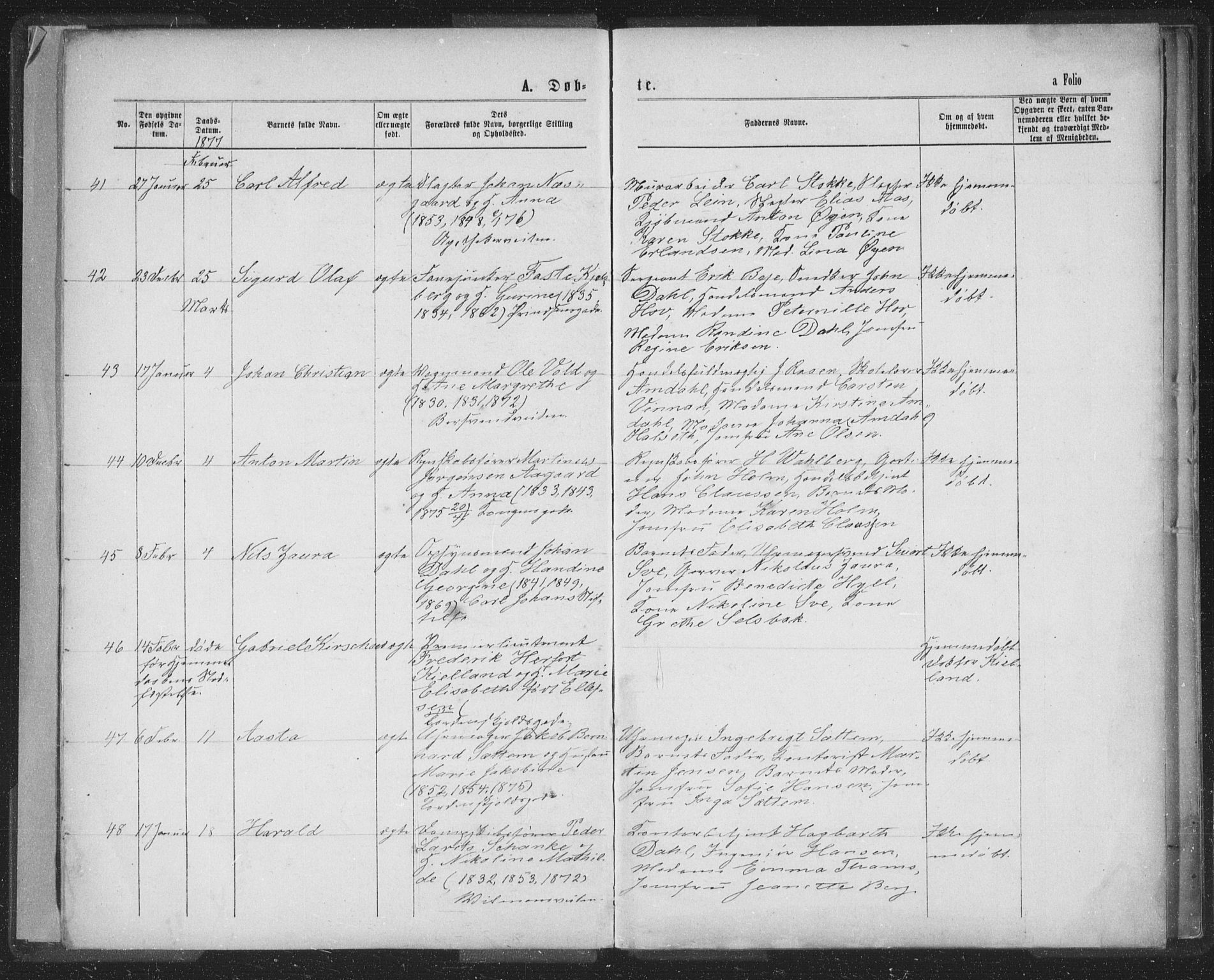 Ministerialprotokoller, klokkerbøker og fødselsregistre - Sør-Trøndelag, SAT/A-1456/601/L0090: Parish register (copy) no. 601C08, 1877-1878