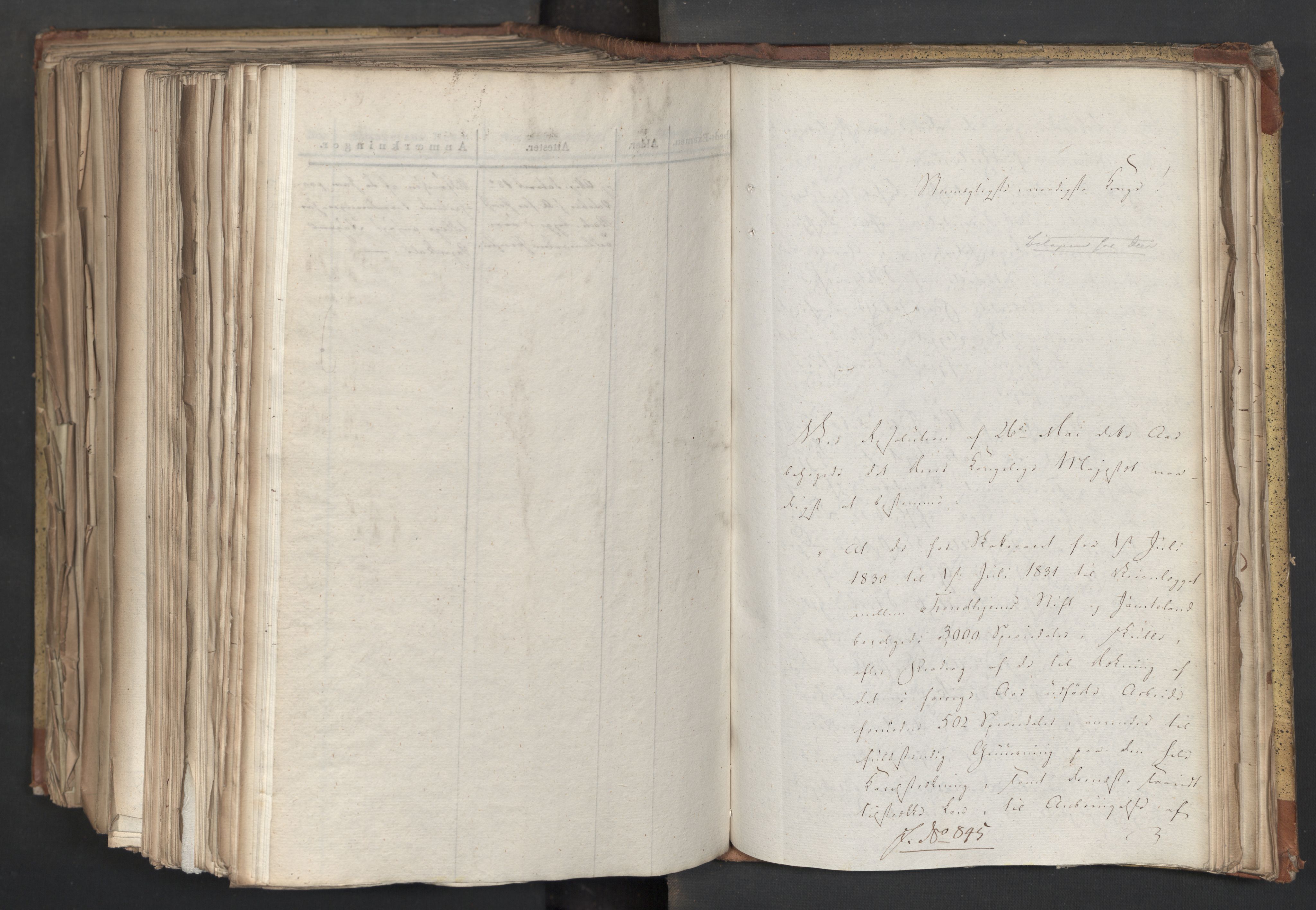 Statsrådsavdelingen i Stockholm, AV/RA-S-1003/D/Da/L0068: Regjeringsinnstillinger nr. 660-876, 1830, p. 680