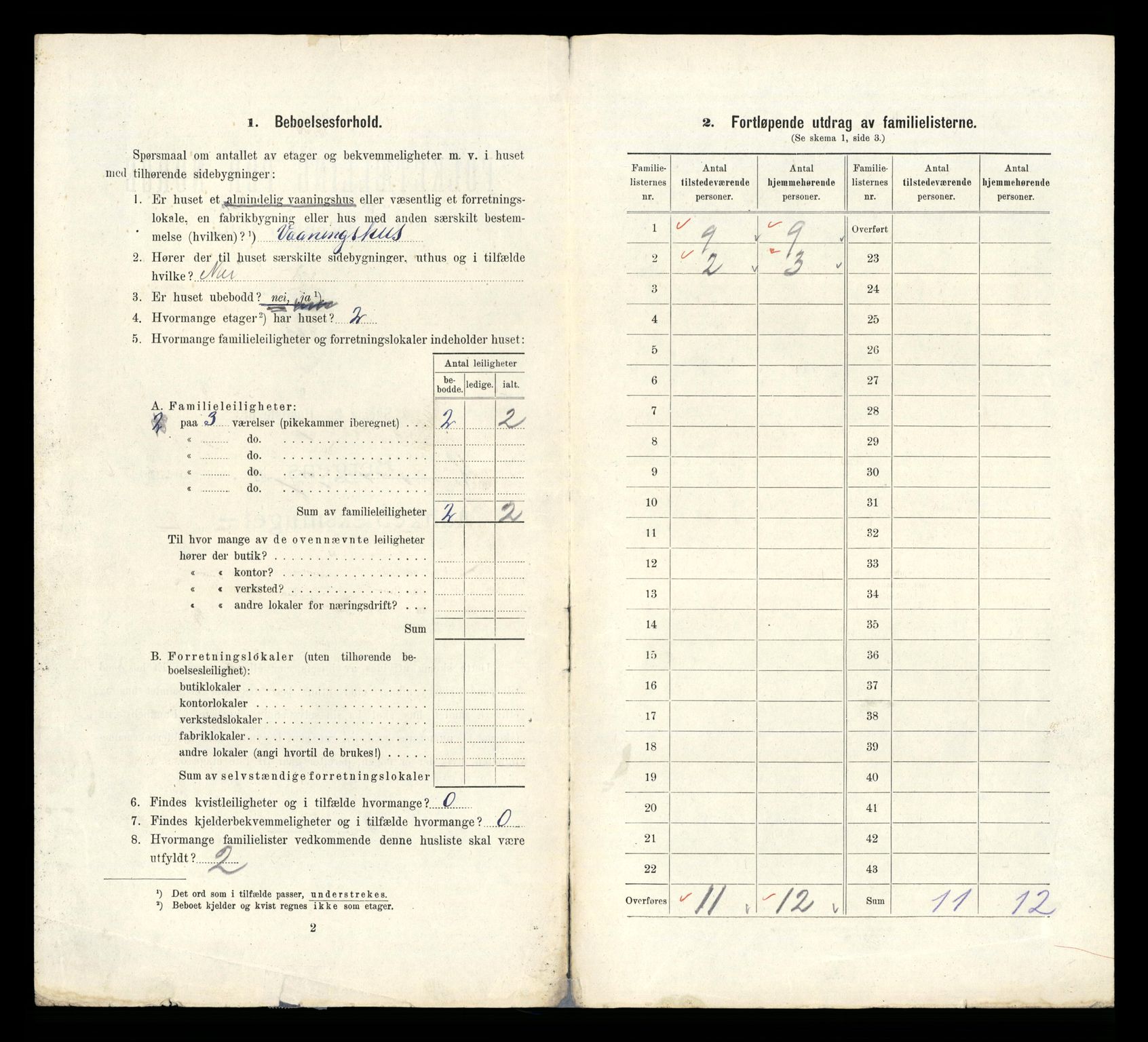 RA, 1910 census for Bergen, 1910, p. 15258