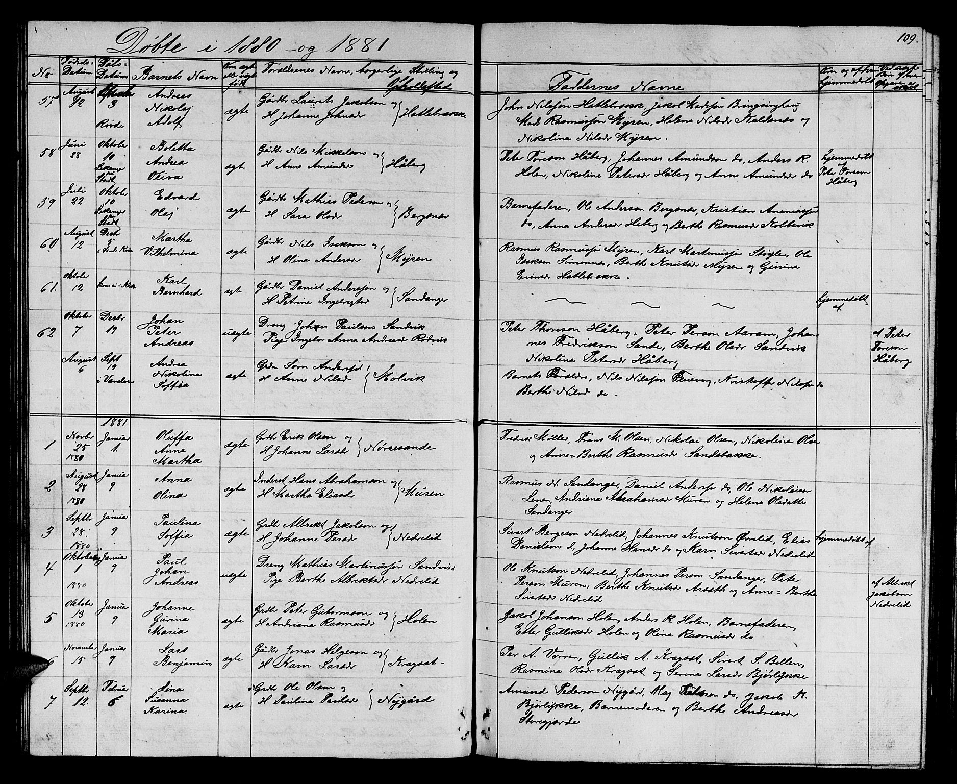 Ministerialprotokoller, klokkerbøker og fødselsregistre - Møre og Romsdal, AV/SAT-A-1454/503/L0047: Parish register (copy) no. 503C02, 1854-1884, p. 109