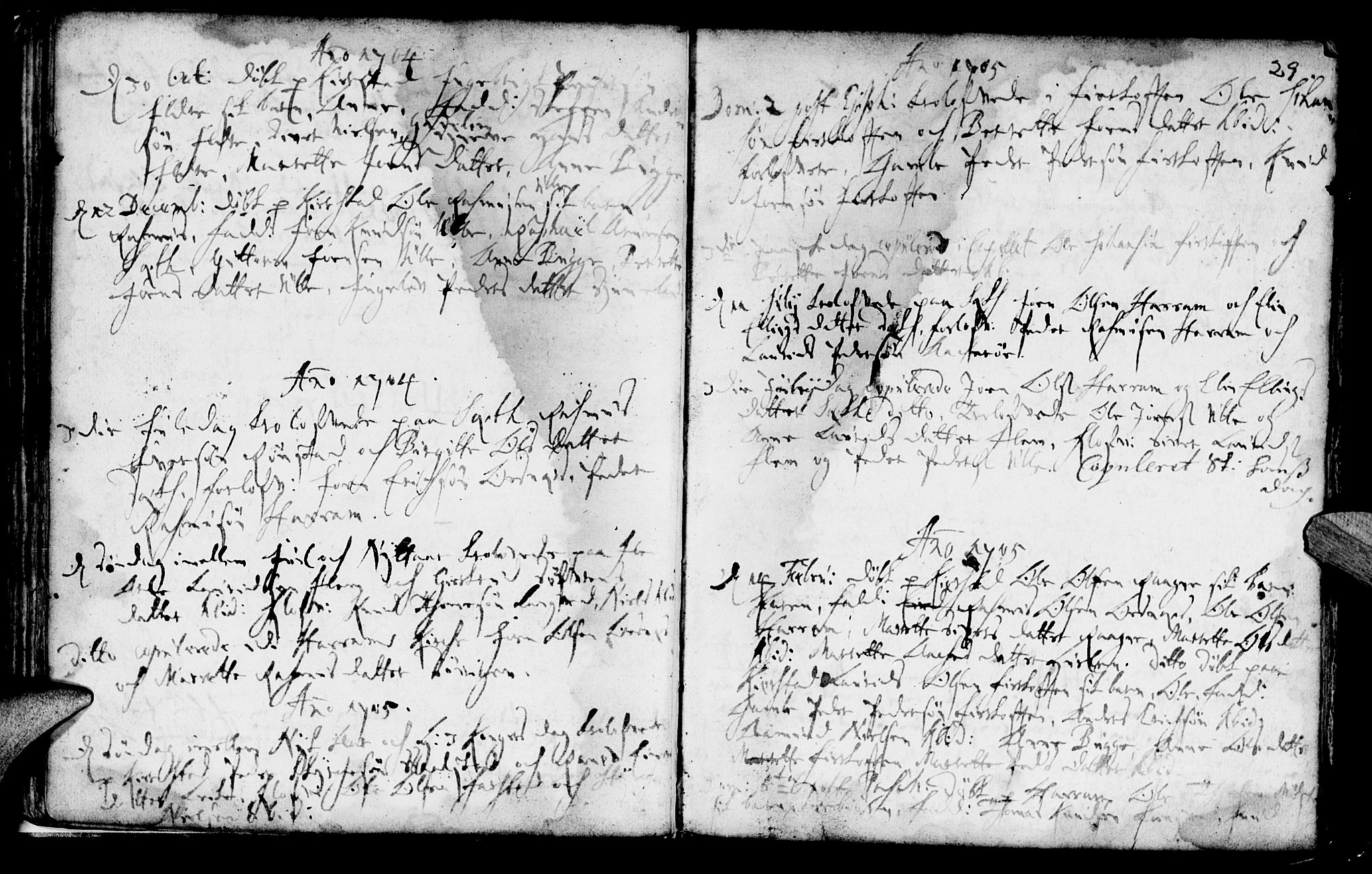 Ministerialprotokoller, klokkerbøker og fødselsregistre - Møre og Romsdal, SAT/A-1454/536/L0491: Parish register (official) no. 536A01 /1, 1689-1737, p. 29